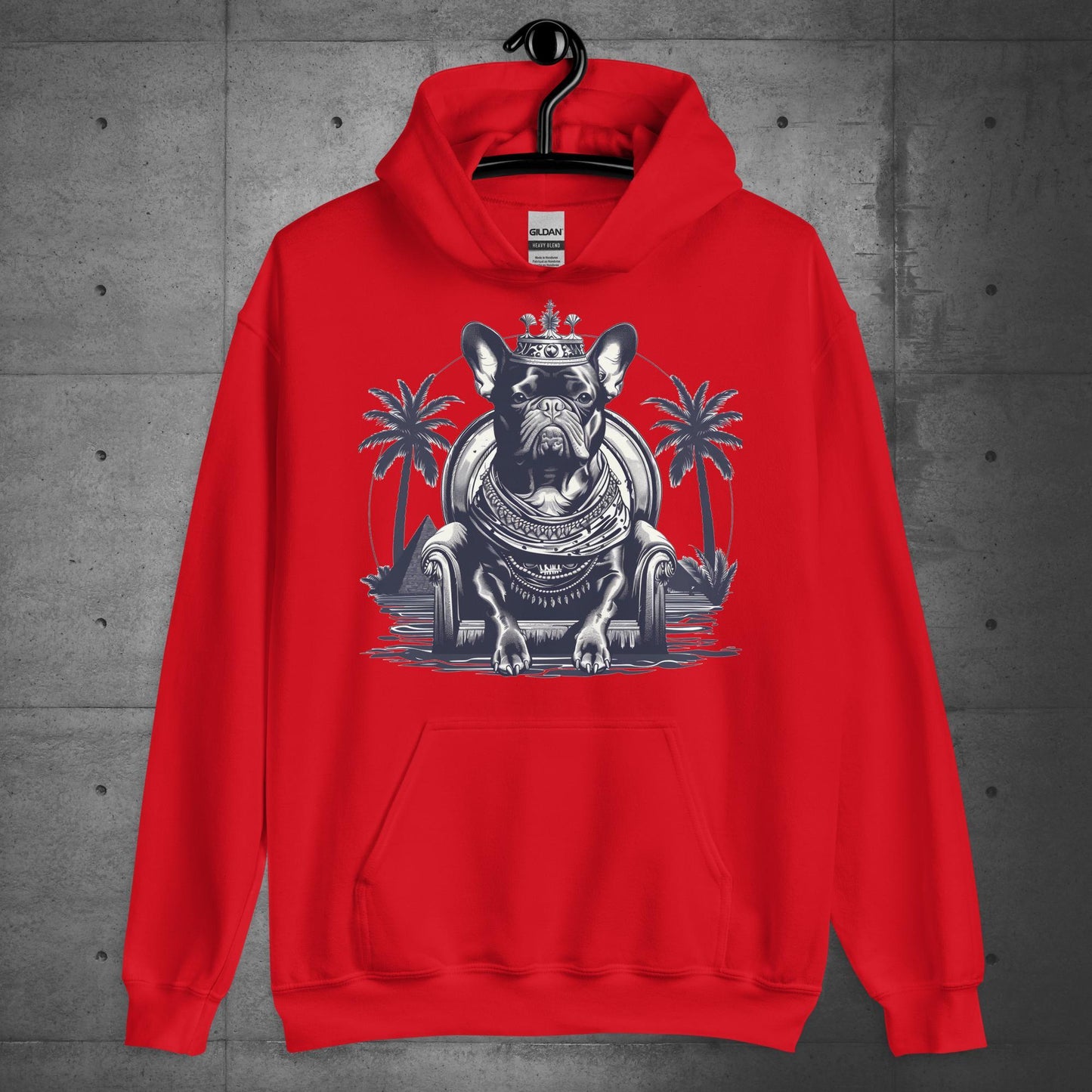 French Bulldog Cleopatra - Unisex Hoodie - Frenchie Emporium