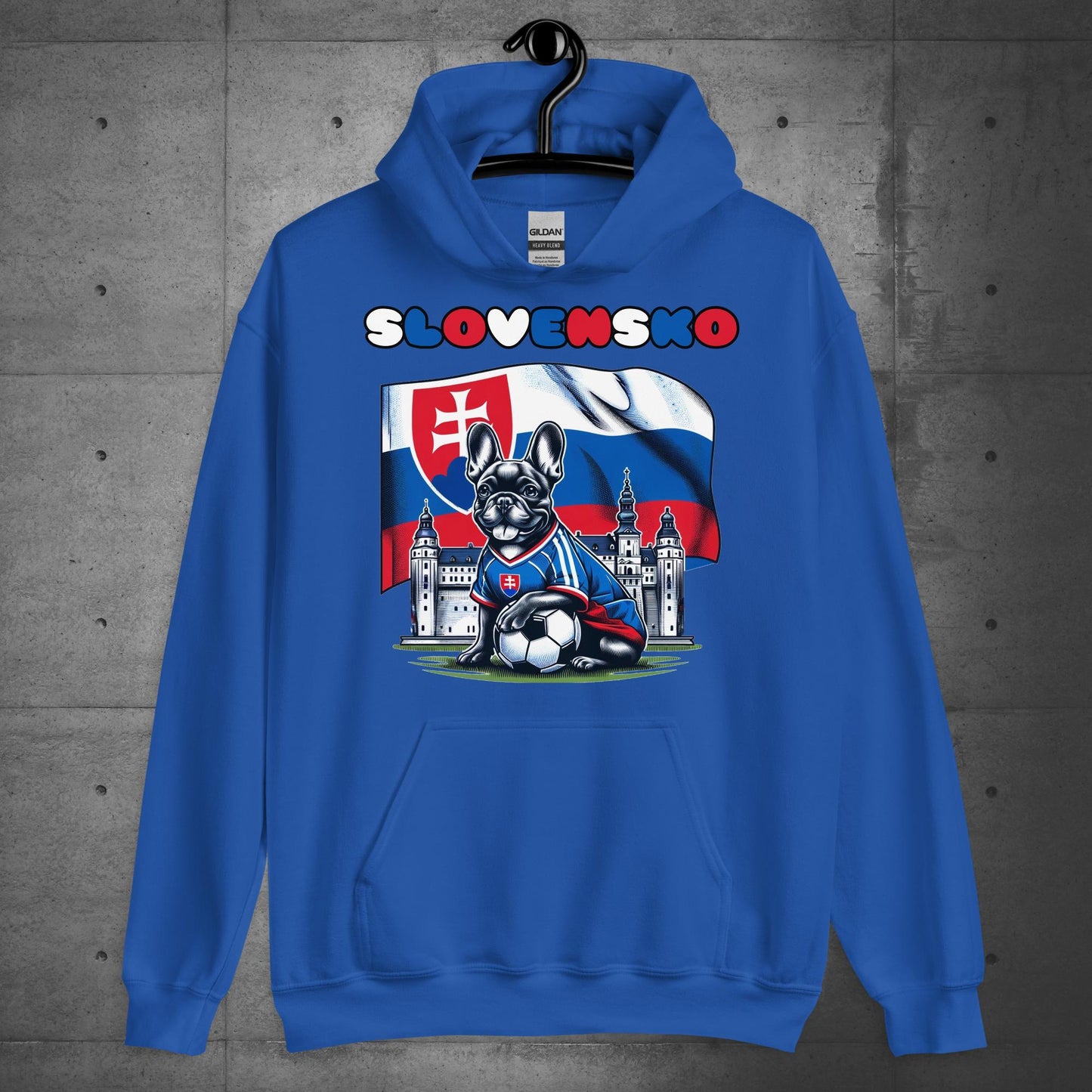 Frenchie Slovakian Football Unisex Hoodie - Frenchie Emporium