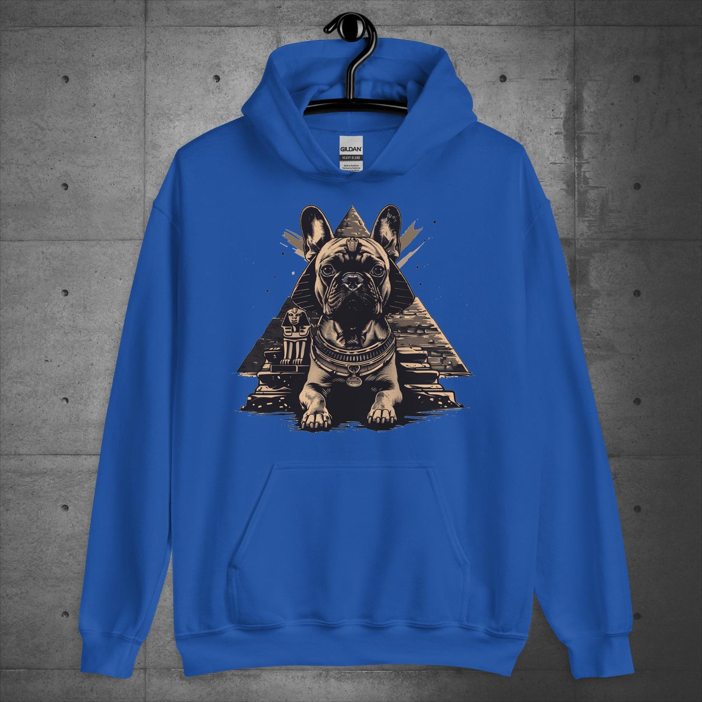 Magnificent Pharaoh Frenchie Unisex Hoodie - Frenchie Emporium