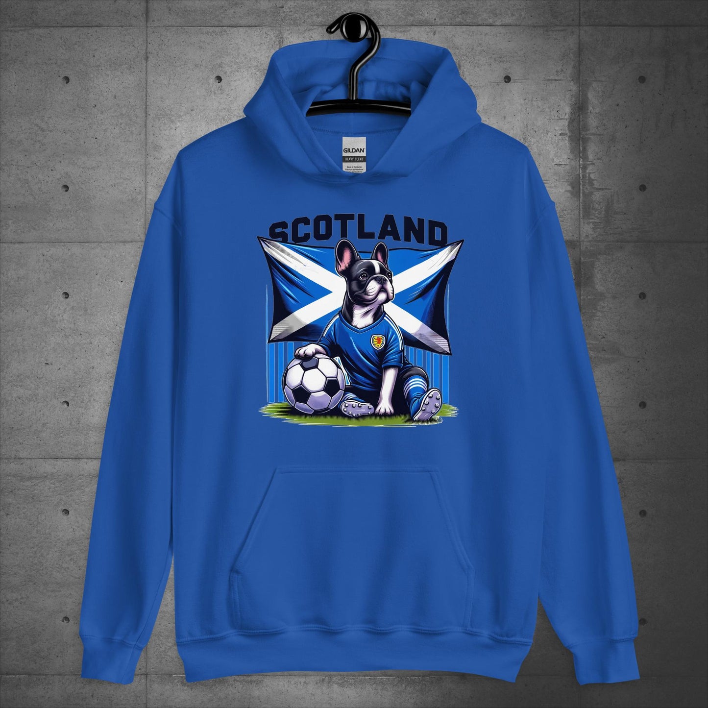 Frenchie Scotland Football Fan - Unisex Hoodie - Frenchie Emporium