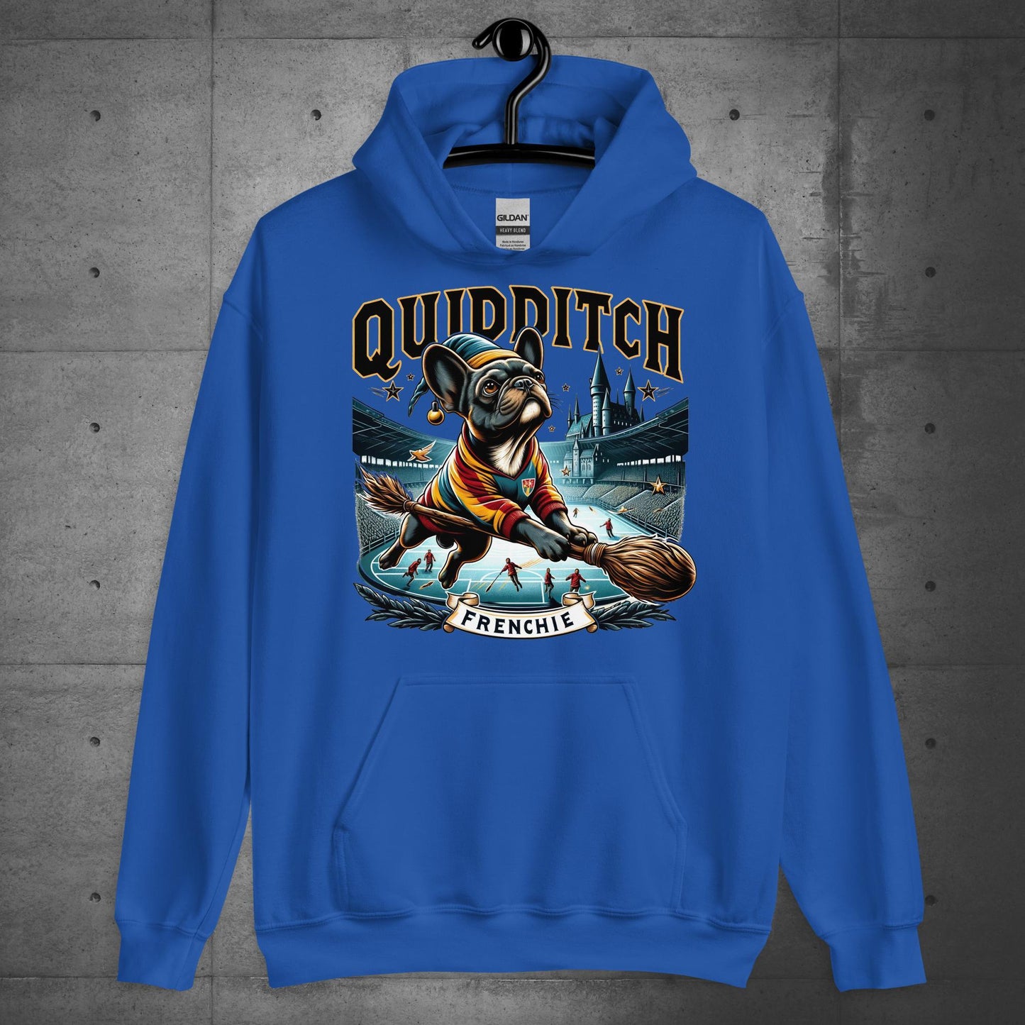 Unisex "Quidditch Frenchie" Hoodie - Frenchie Emporium