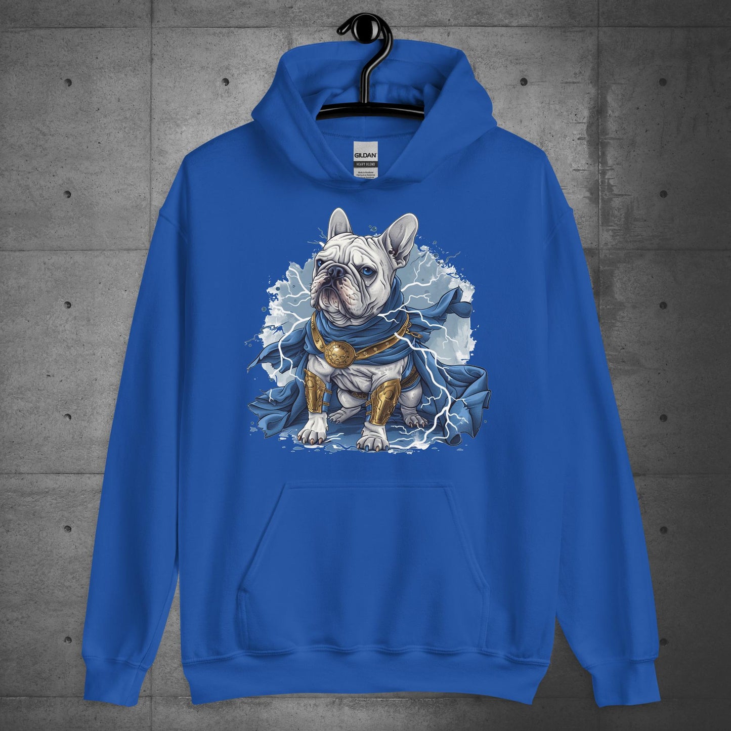 "Divine Authority" Frenchie Unisex Hoodie - Frenchie Emporium