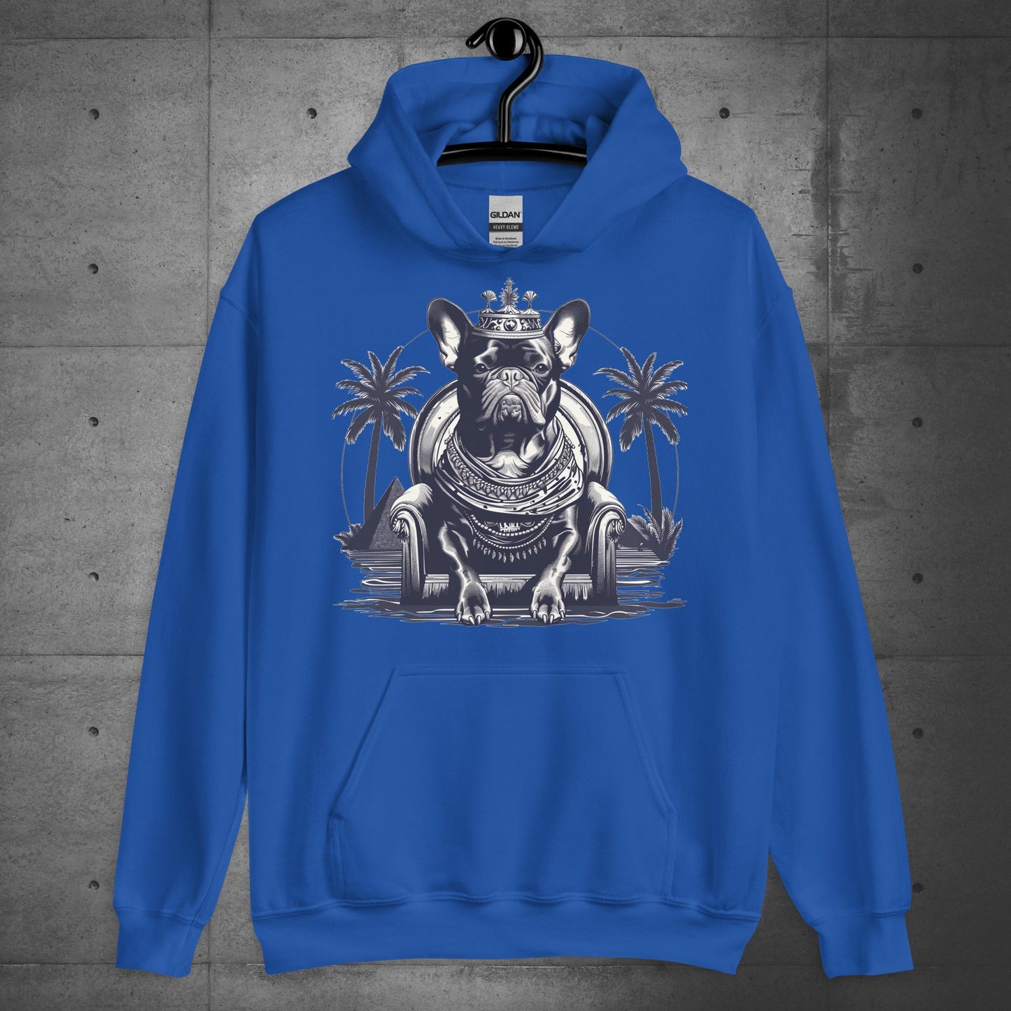 French Bulldog Cleopatra - Unisex Hoodie - Frenchie Emporium