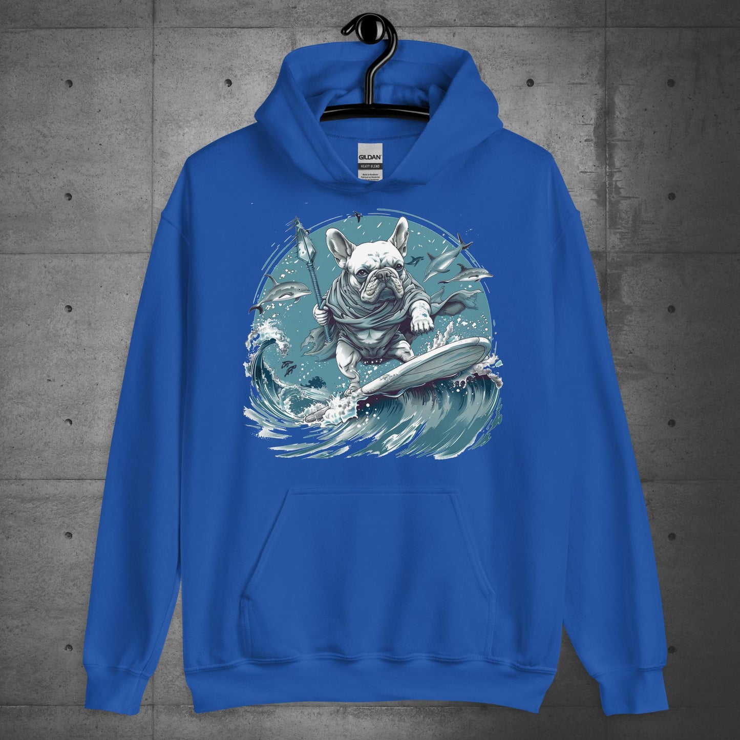 "Sea Sovereignty" Frenchie - Unisex Hoodie - Frenchie Emporium