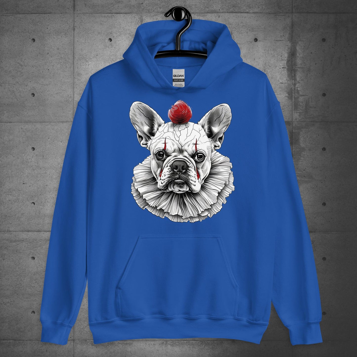 Frenchie IT the Clown - Unisex Hoodie - Frenchie Emporium