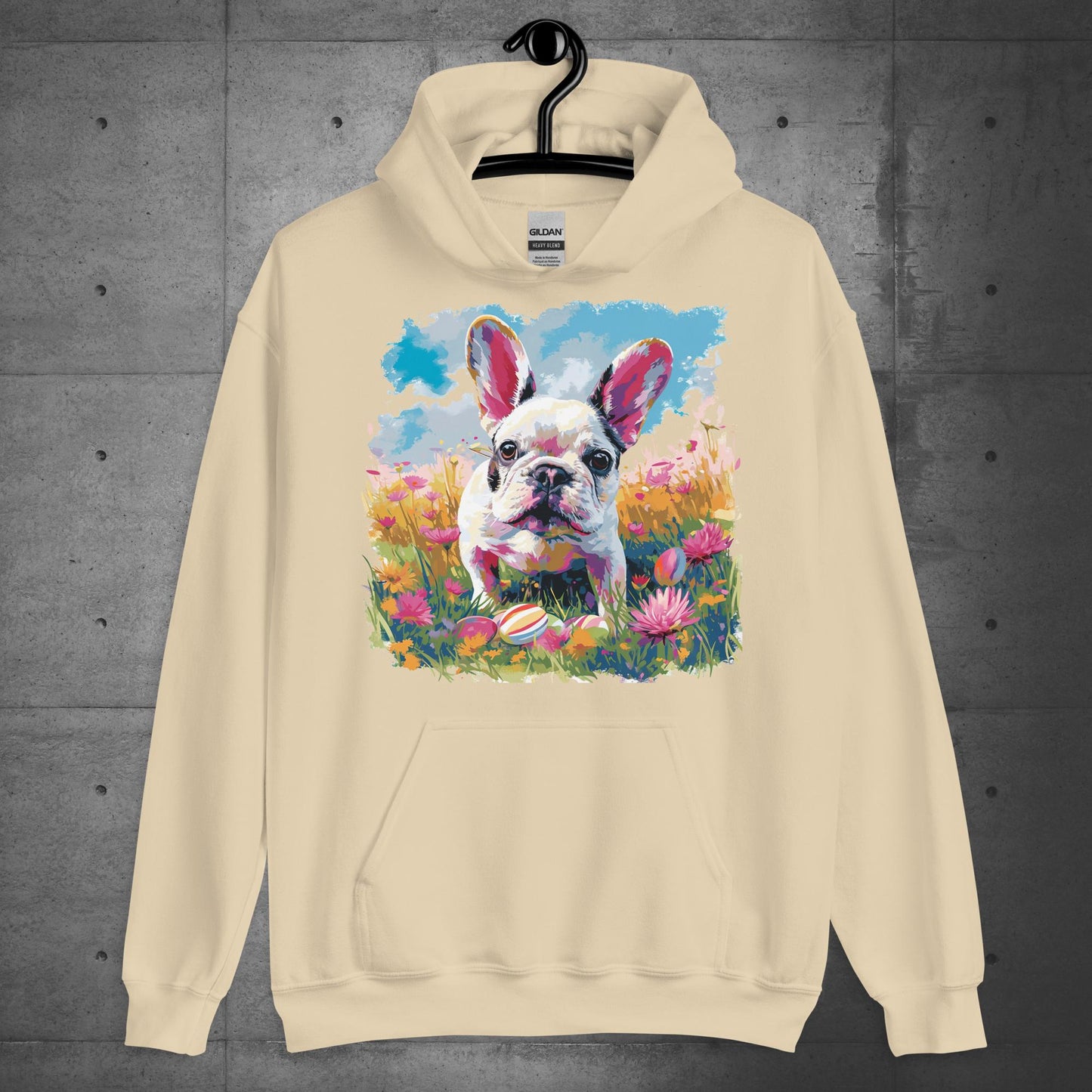 Frenchie Easter Delight Unisex Hoodie