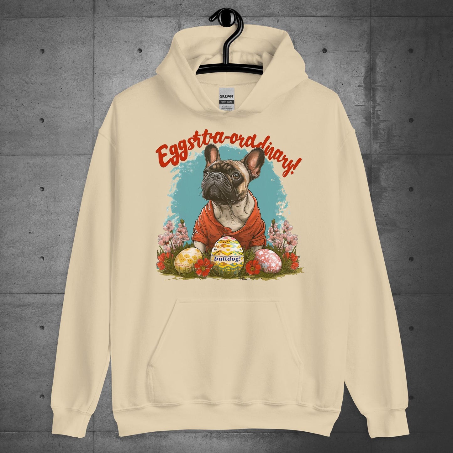 French Bulldog Eggstraordinary Unisex Hoodie - Frenchie Emporium