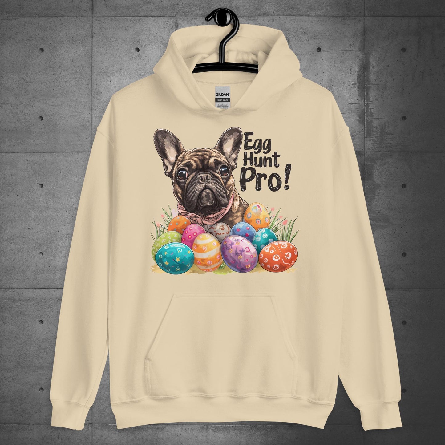 Frenchie "Egg Hunt Pro!" Unisex Hoodie - Frenchie Emporium