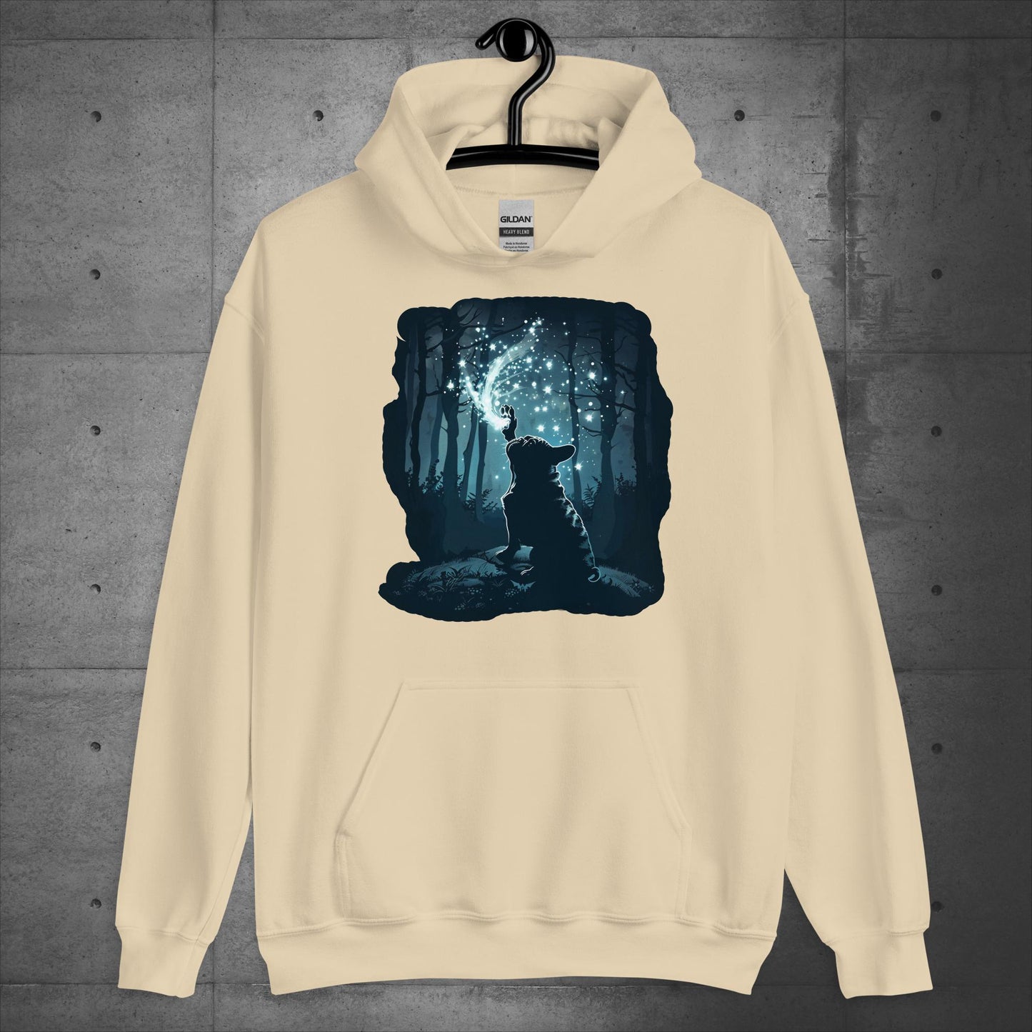 French Bulldog "Forest Enchantment" Unisex Hoodie