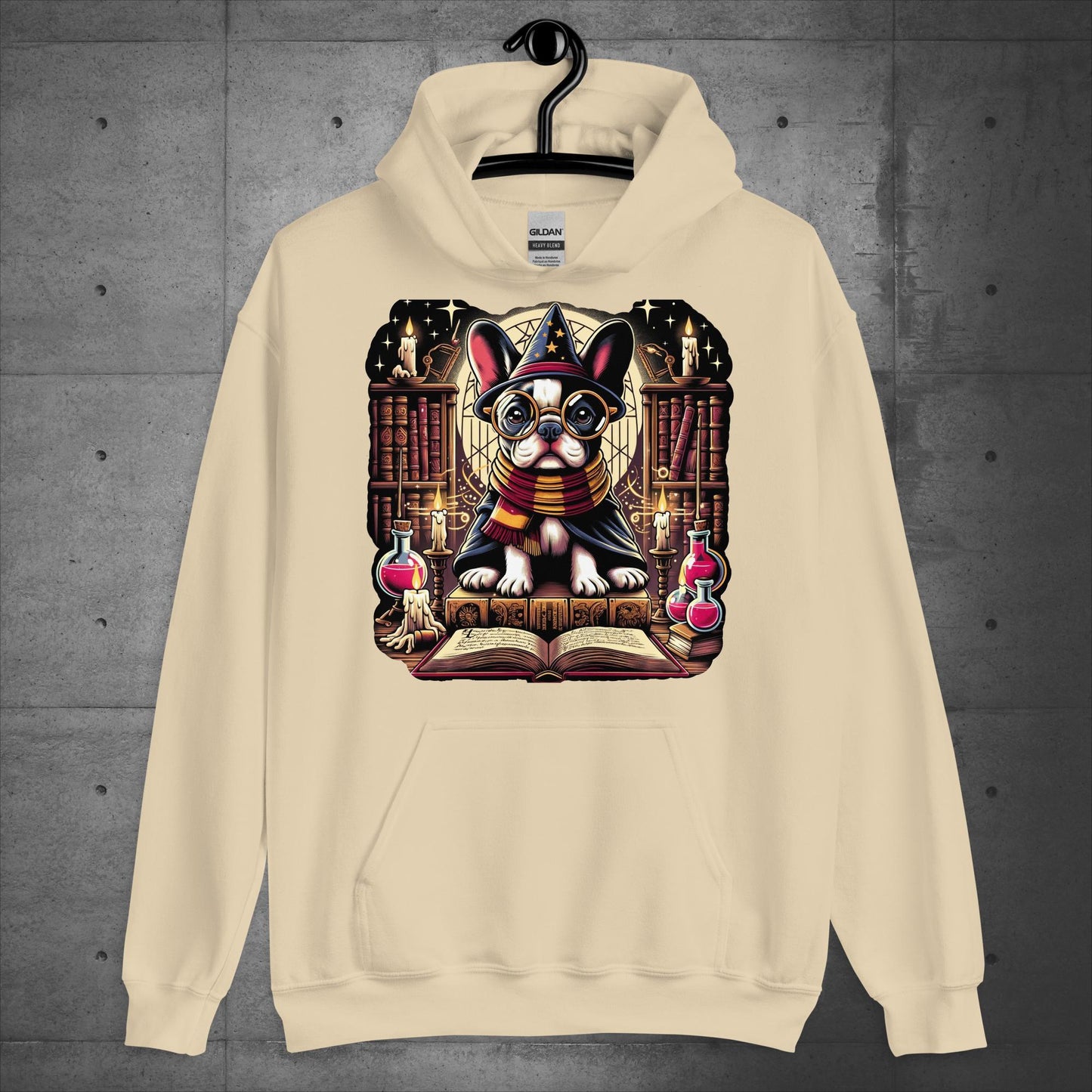 Unisex "Frenchie Wizard's Apprentice" Hoodie - Frenchie Emporium