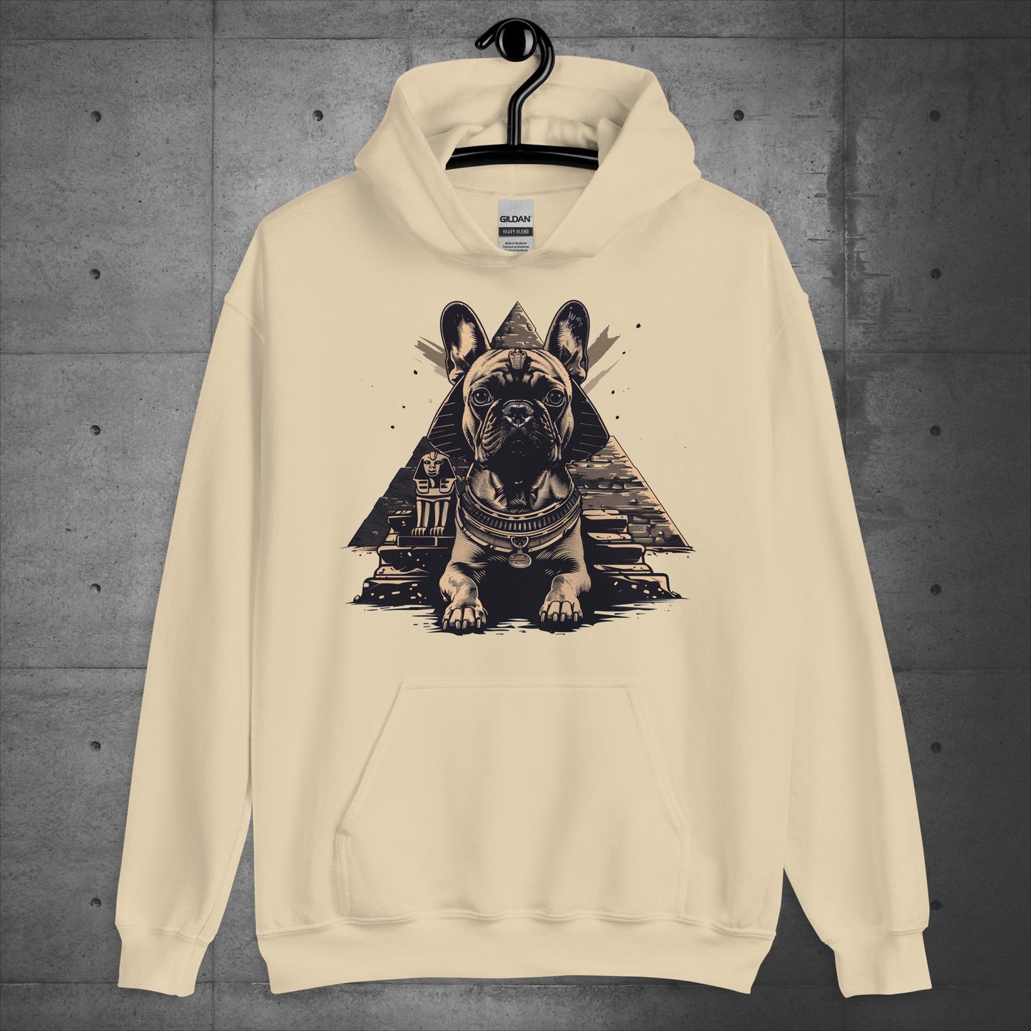 Magnificent Pharaoh Frenchie Unisex Hoodie - Frenchie Emporium