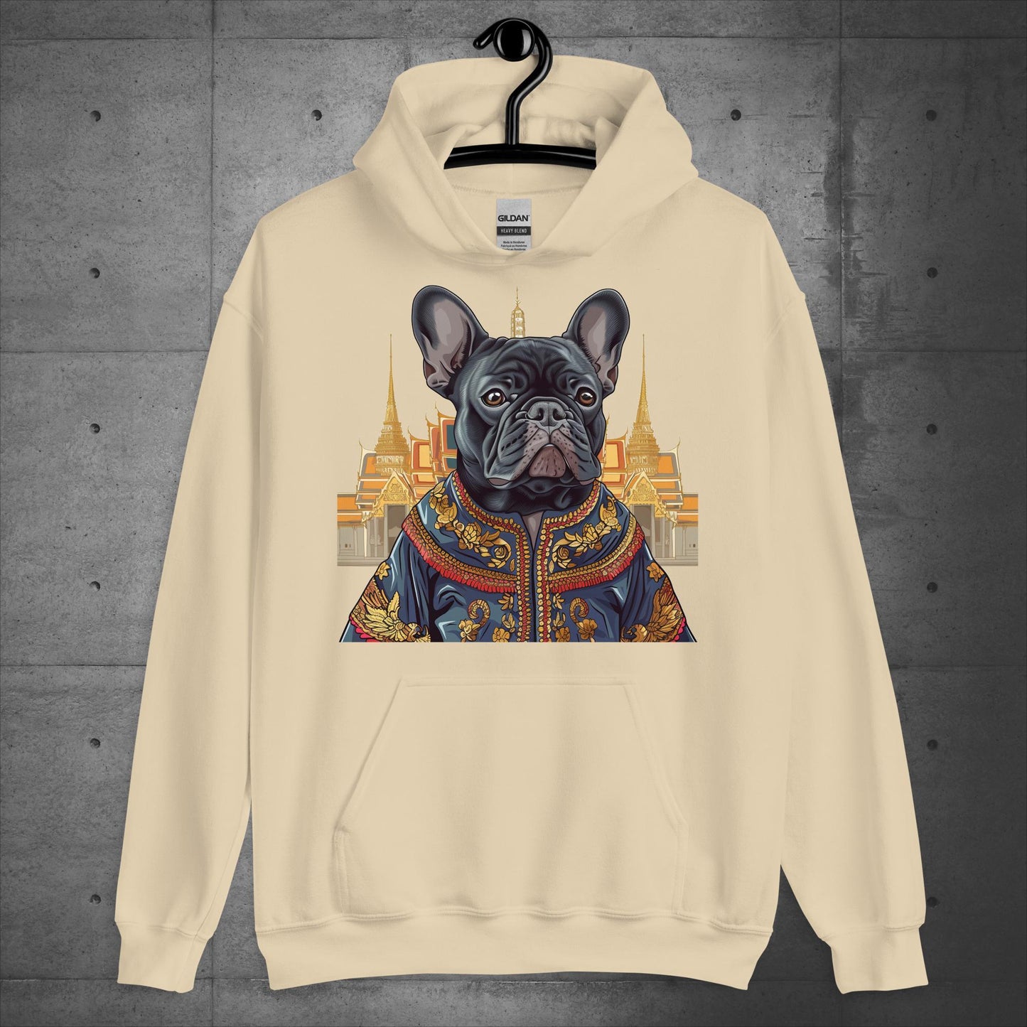 Thai Elegance Frenchie - Unisex Hoodie - Frenchie Emporium