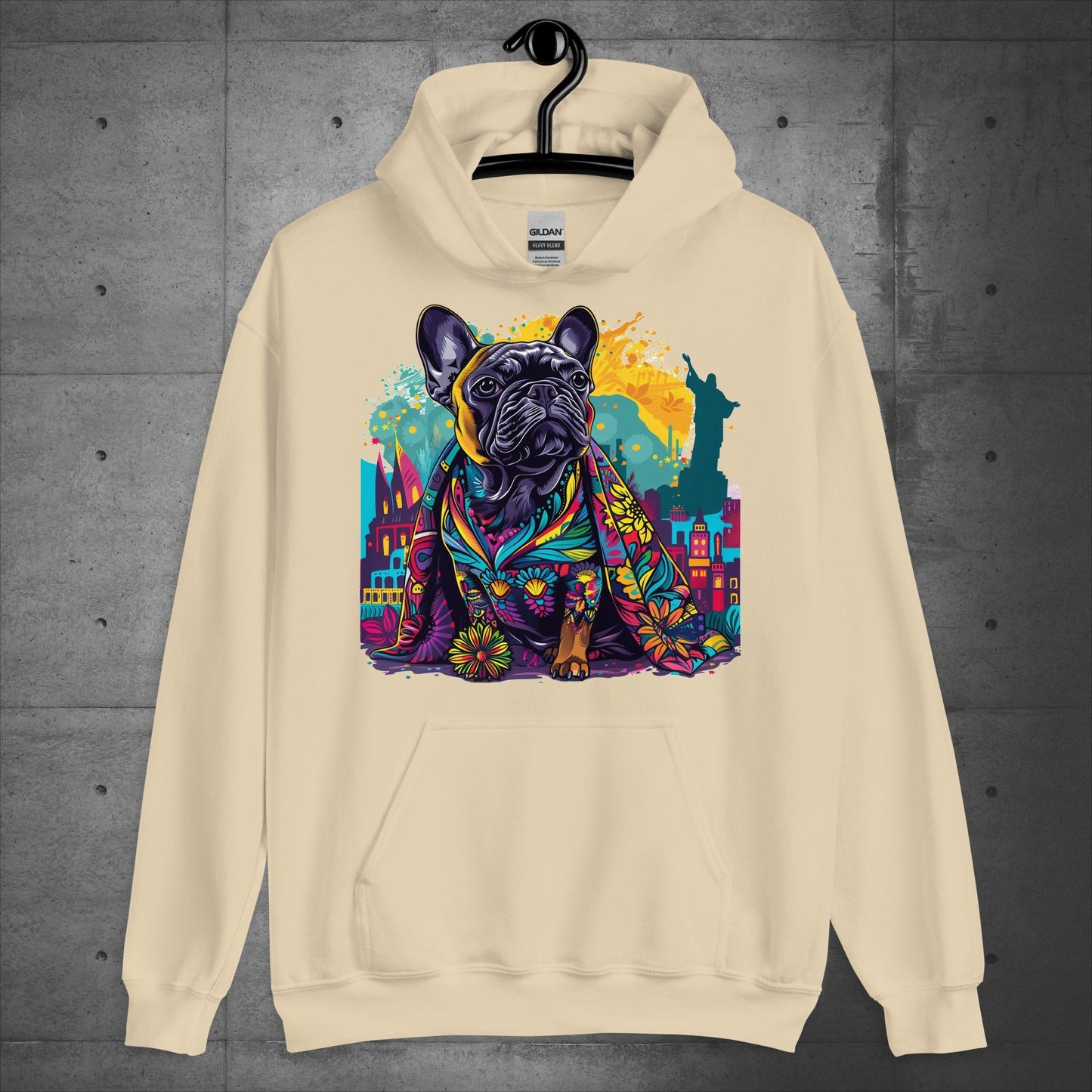 Brazilian Carnival Frenchie - Unisex Hoodie - Frenchie Emporium