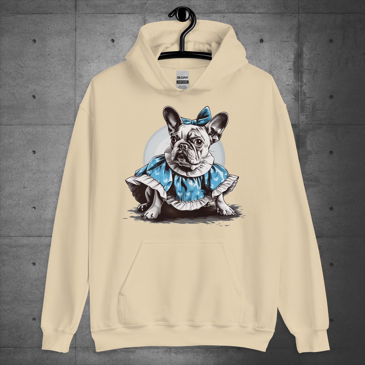 Alice in Wonderland Frenchie - Unisex Hoodie - Frenchie Emporium