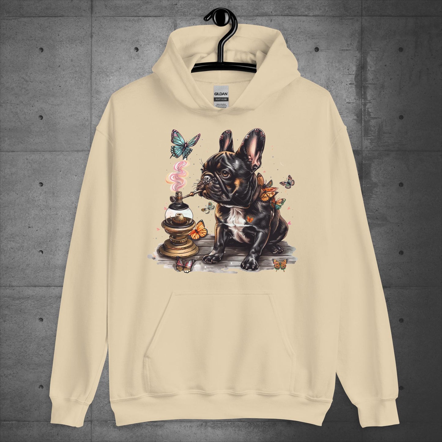 Frenchie Caterpillar Frenchie - Unisex Hoodie - Frenchie Emporium