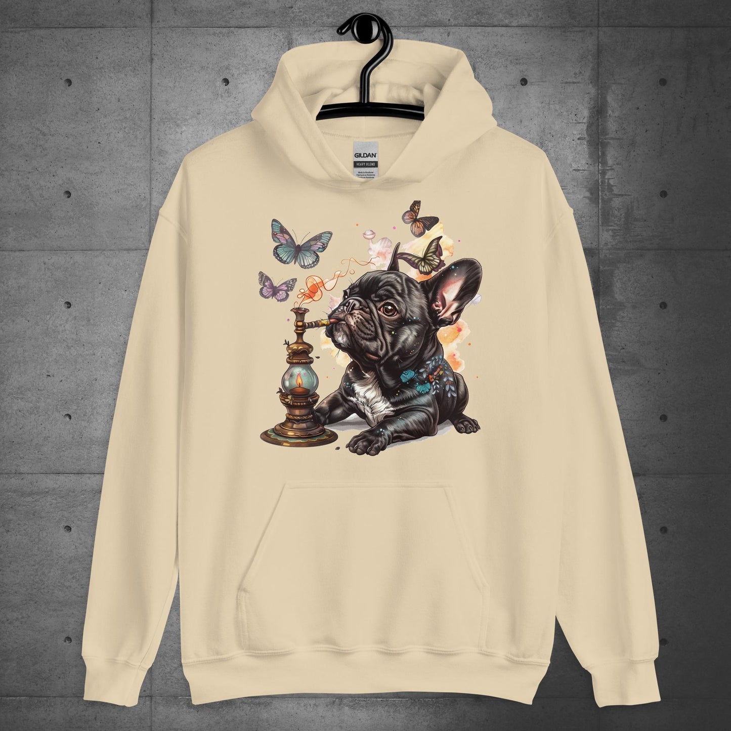 "Cater-Comfort" French Bulldog - Unisex Hoodie - Frenchie Emporium