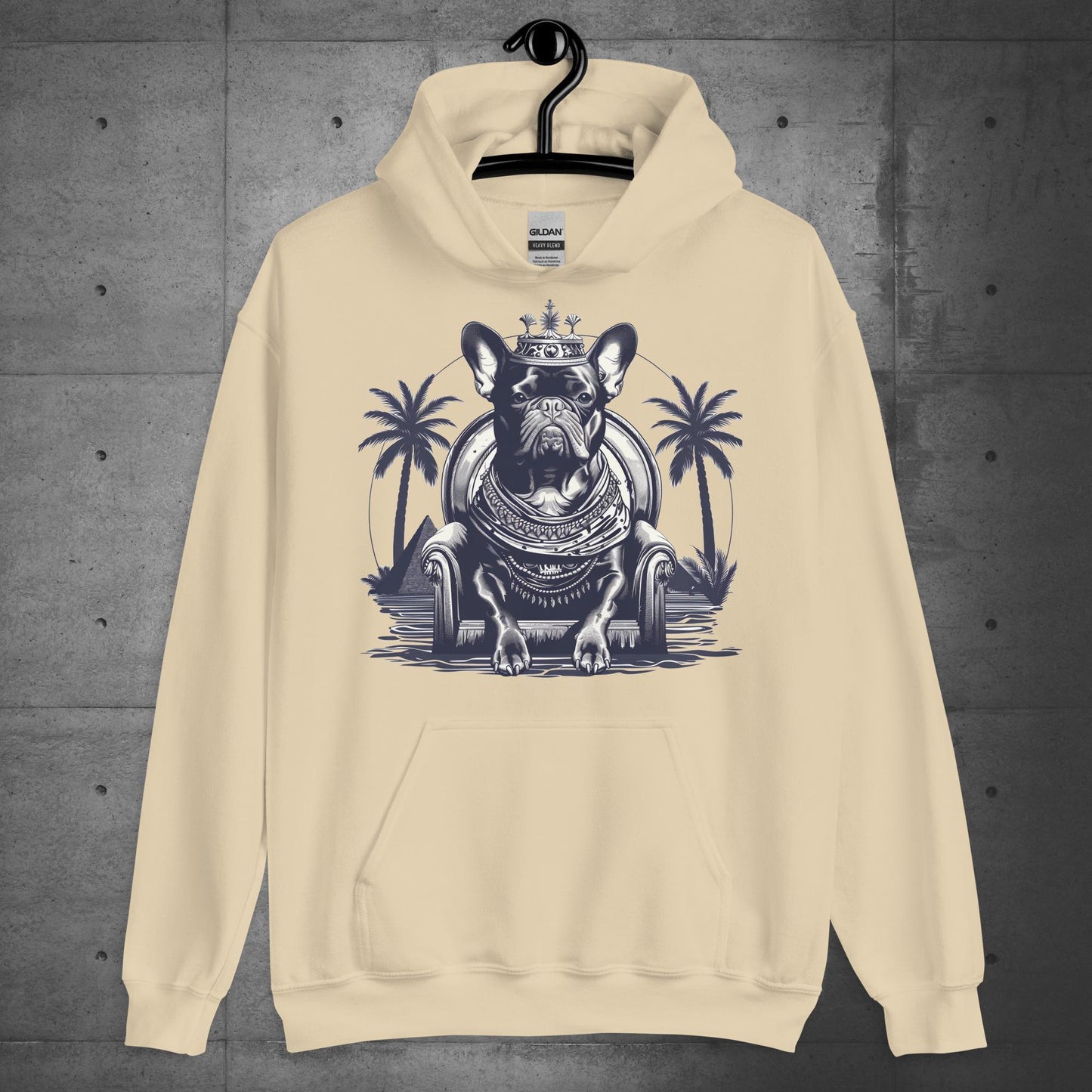 French Bulldog Cleopatra - Unisex Hoodie - Frenchie Emporium