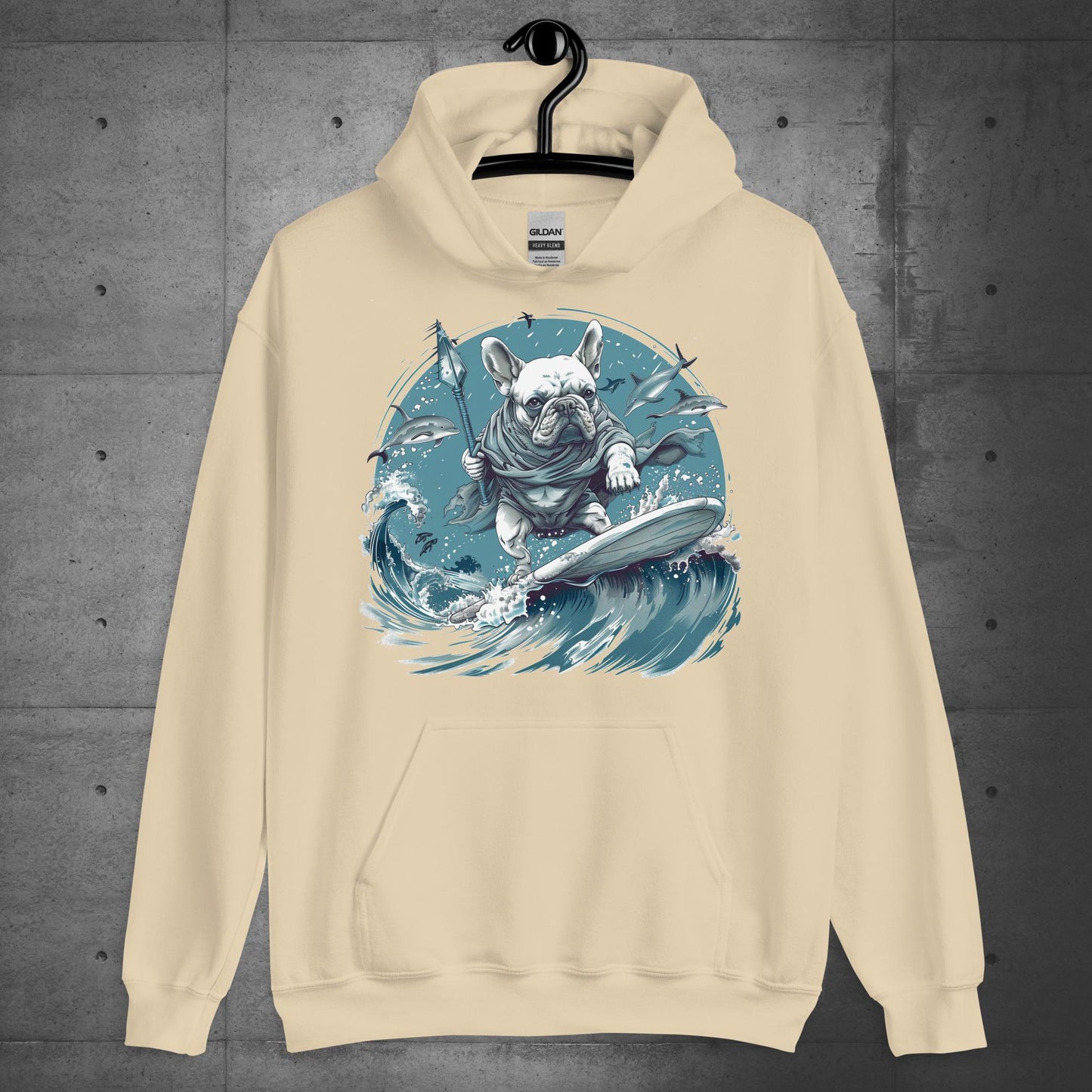 "Sea Sovereignty" Frenchie - Unisex Hoodie - Frenchie Emporium