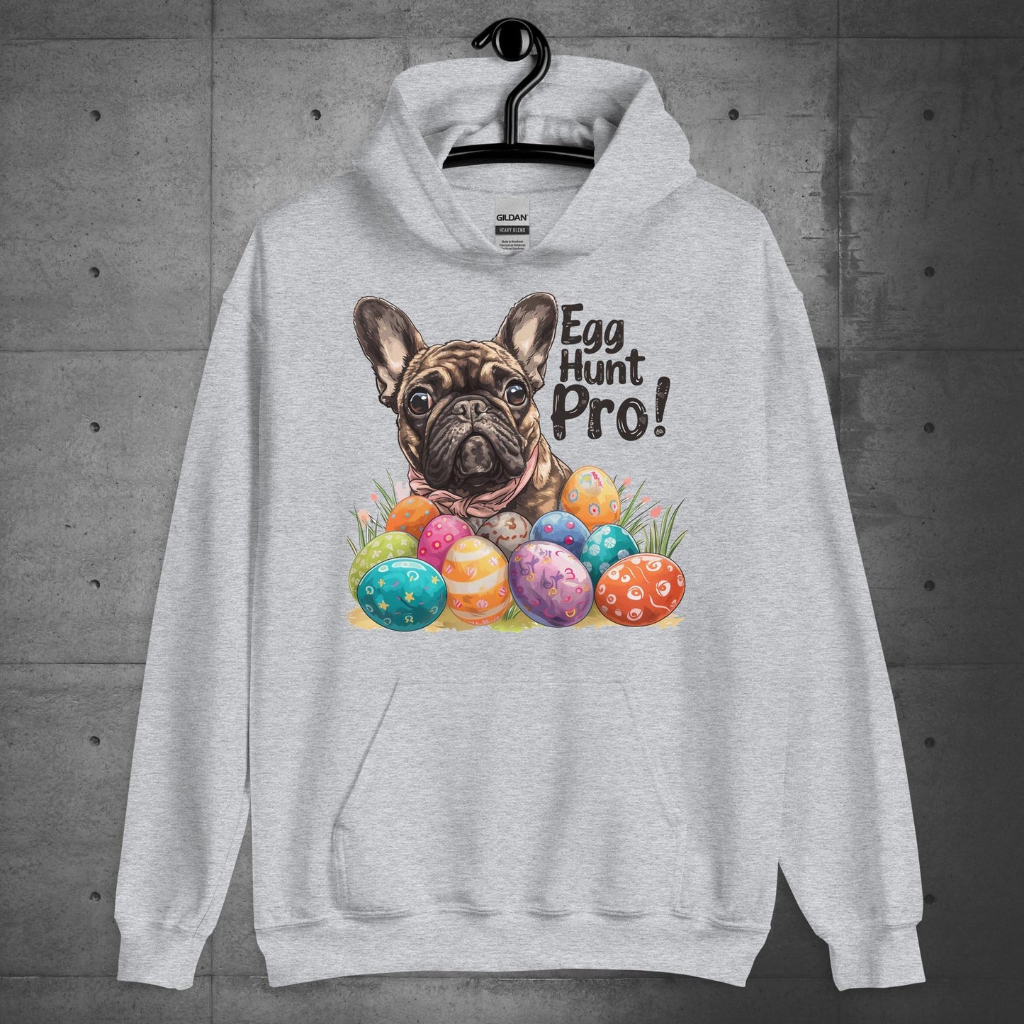 Frenchie "Egg Hunt Pro!" Unisex Hoodie - Frenchie Emporium