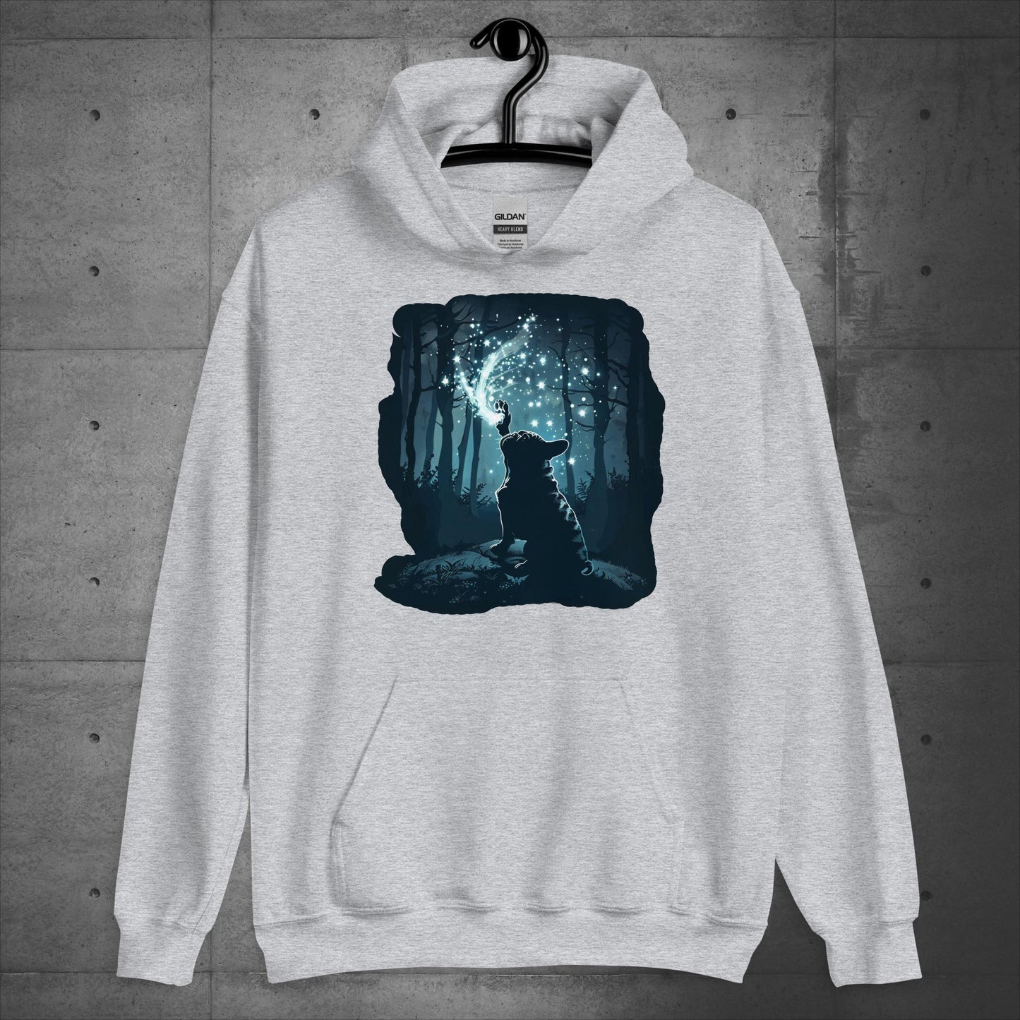 French Bulldog "Forest Enchantment" Unisex Hoodie - Frenchie Emporium