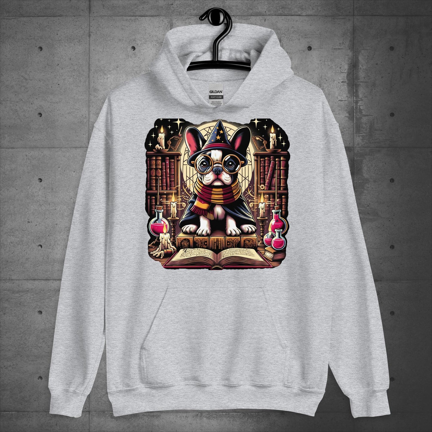 Unisex "Frenchie Wizard's Apprentice" Hoodie - Frenchie Emporium