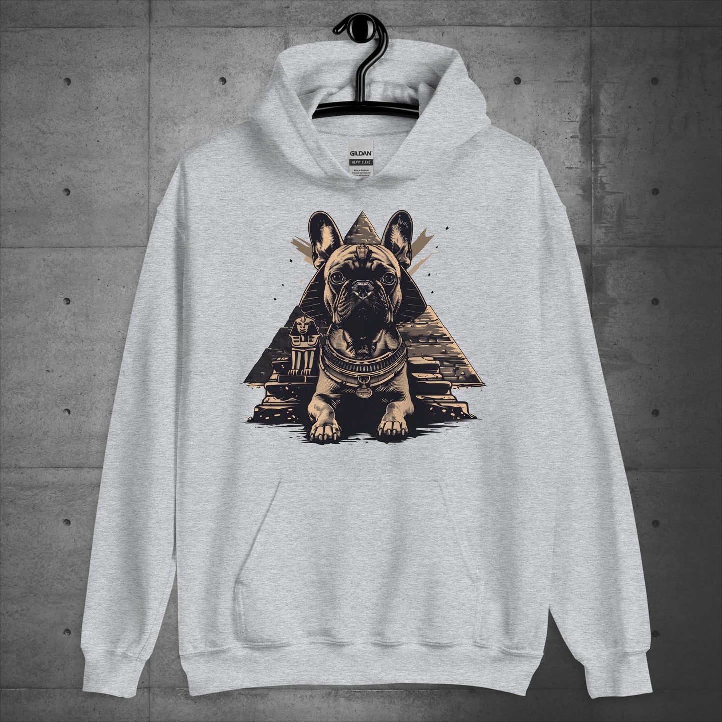 Magnificent Pharaoh Frenchie Unisex Hoodie - Frenchie Emporium