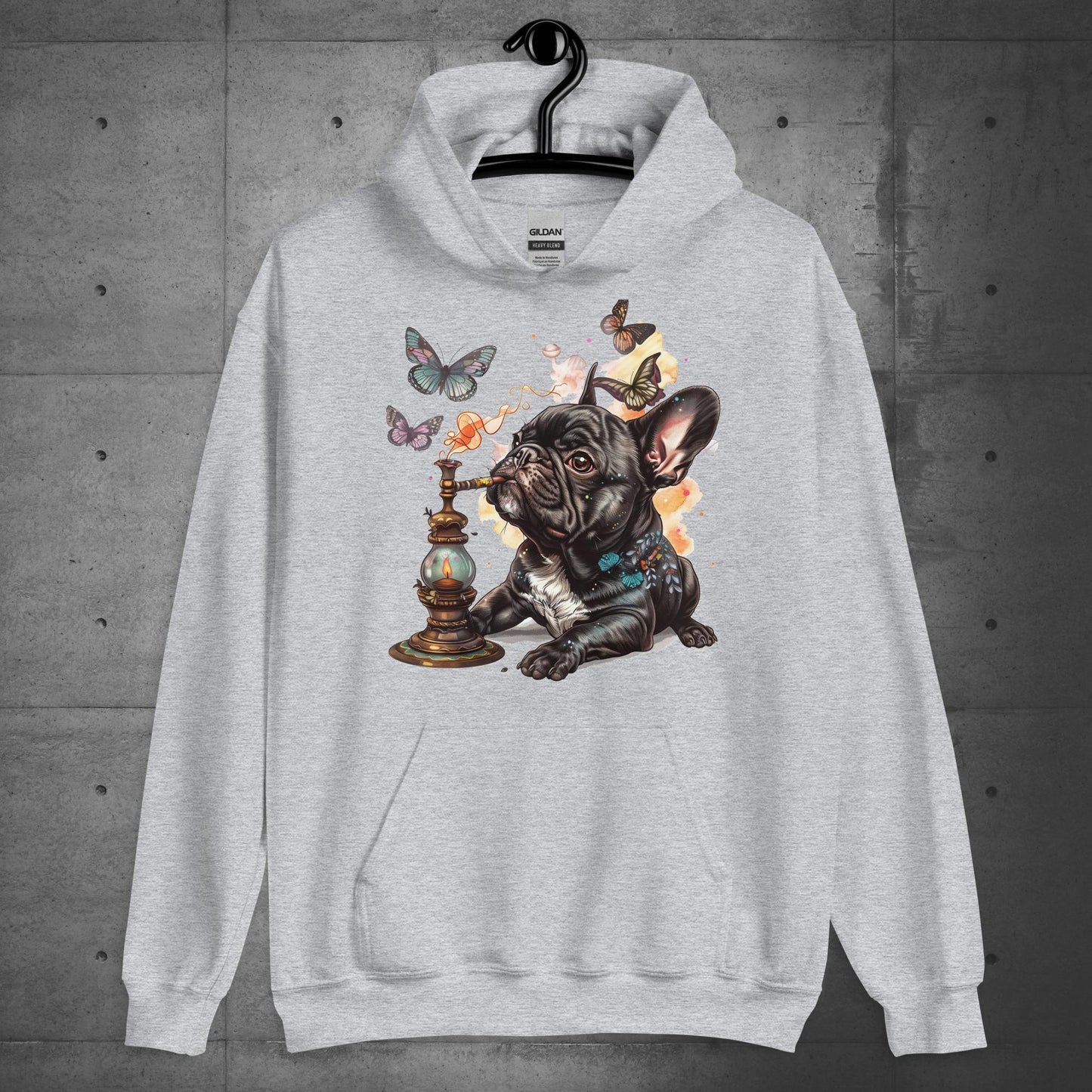 "Cater-Comfort" French Bulldog - Unisex Hoodie - Frenchie Emporium