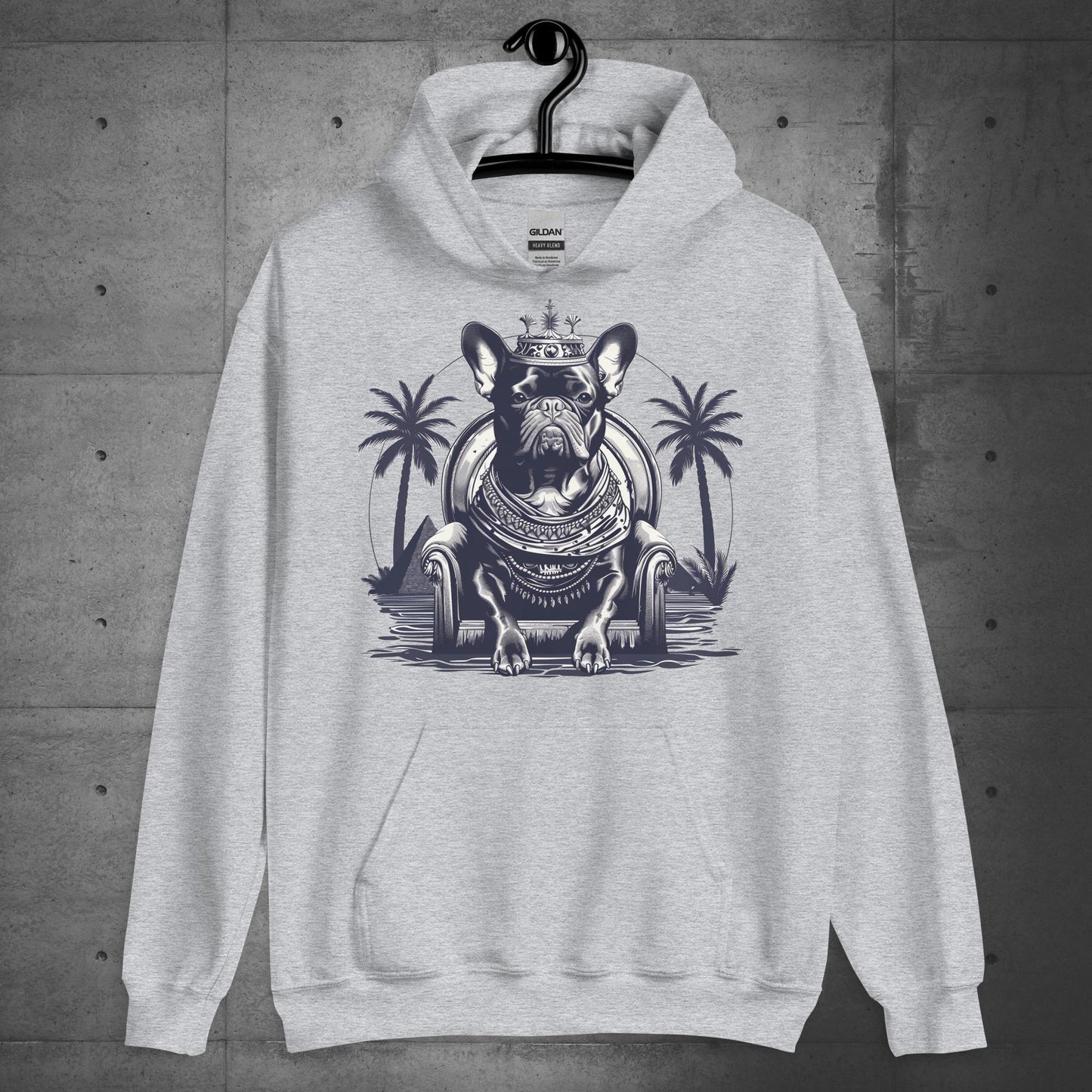 French Bulldog Cleopatra - Unisex Hoodie - Frenchie Emporium