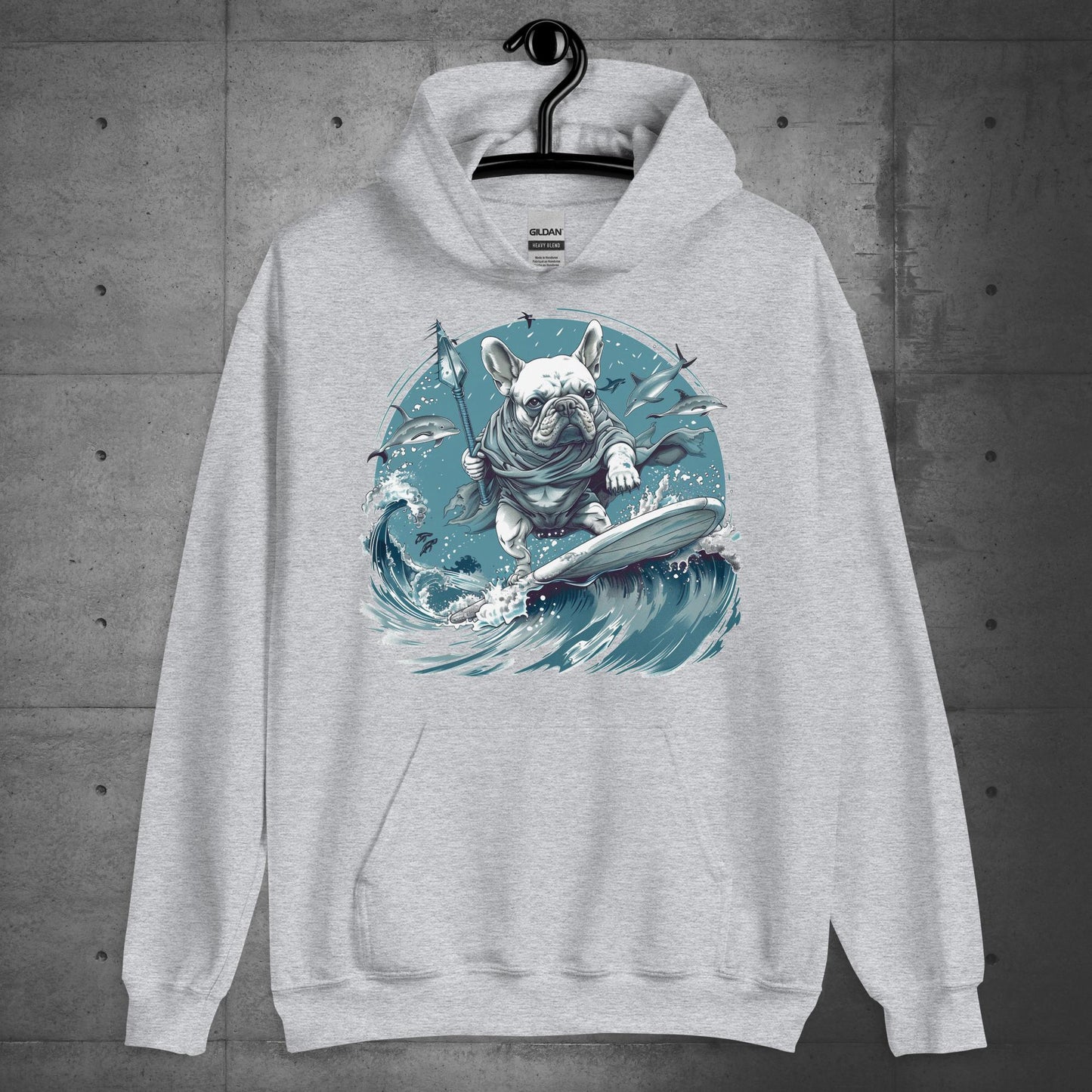 "Sea Sovereignty" Frenchie - Unisex Hoodie - Frenchie Emporium