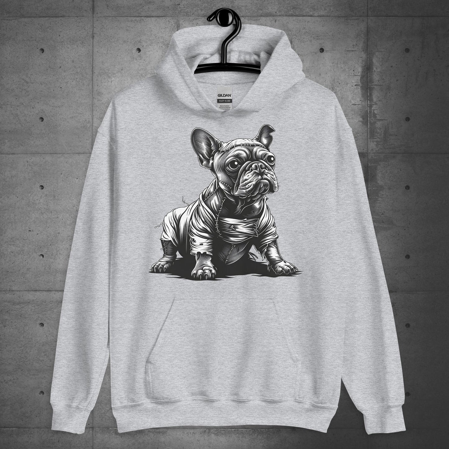 French Bulldog Frankenstein - Unisex Hoodie - Frenchie Emporium