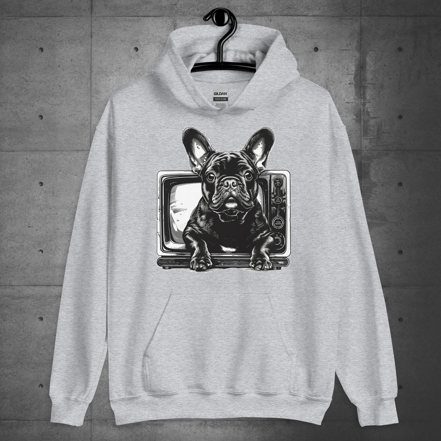 "The Ring" French Bulldog - Unisex Hoodie - Frenchie Emporium