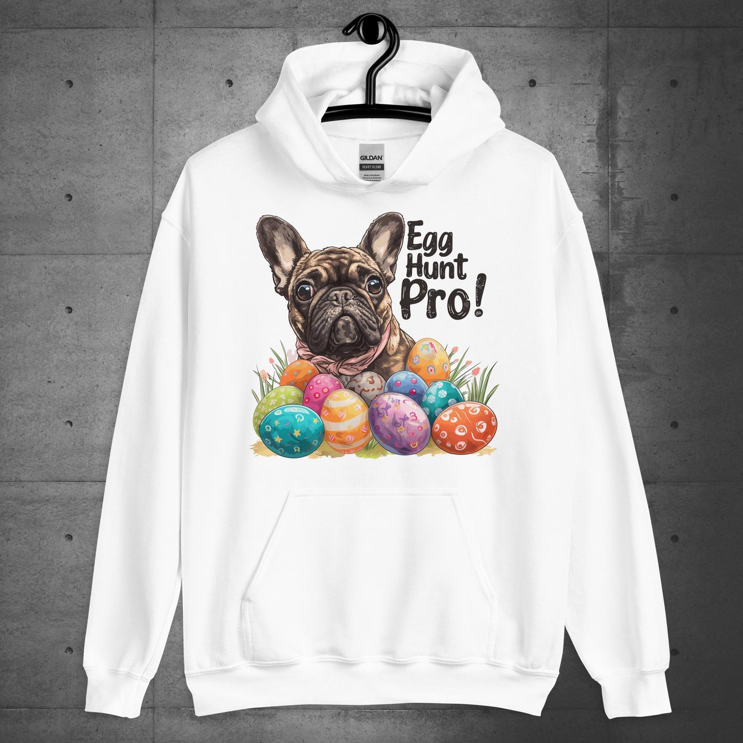 Frenchie "Egg Hunt Pro!" Unisex Hoodie - Frenchie Emporium