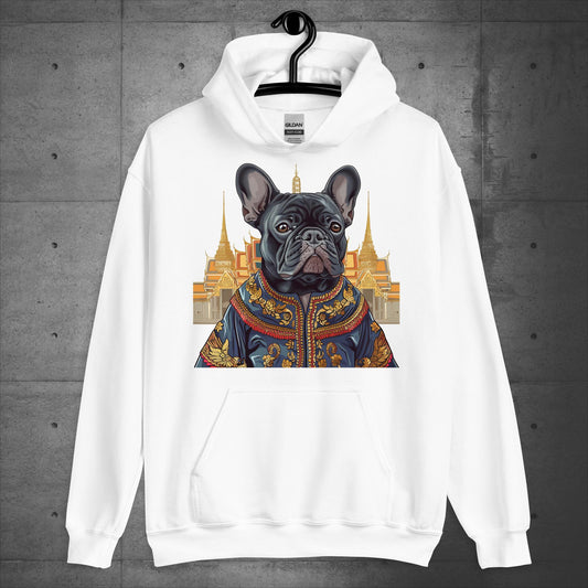 Thai Elegance Frenchie - Unisex Hoodie - Frenchie Emporium