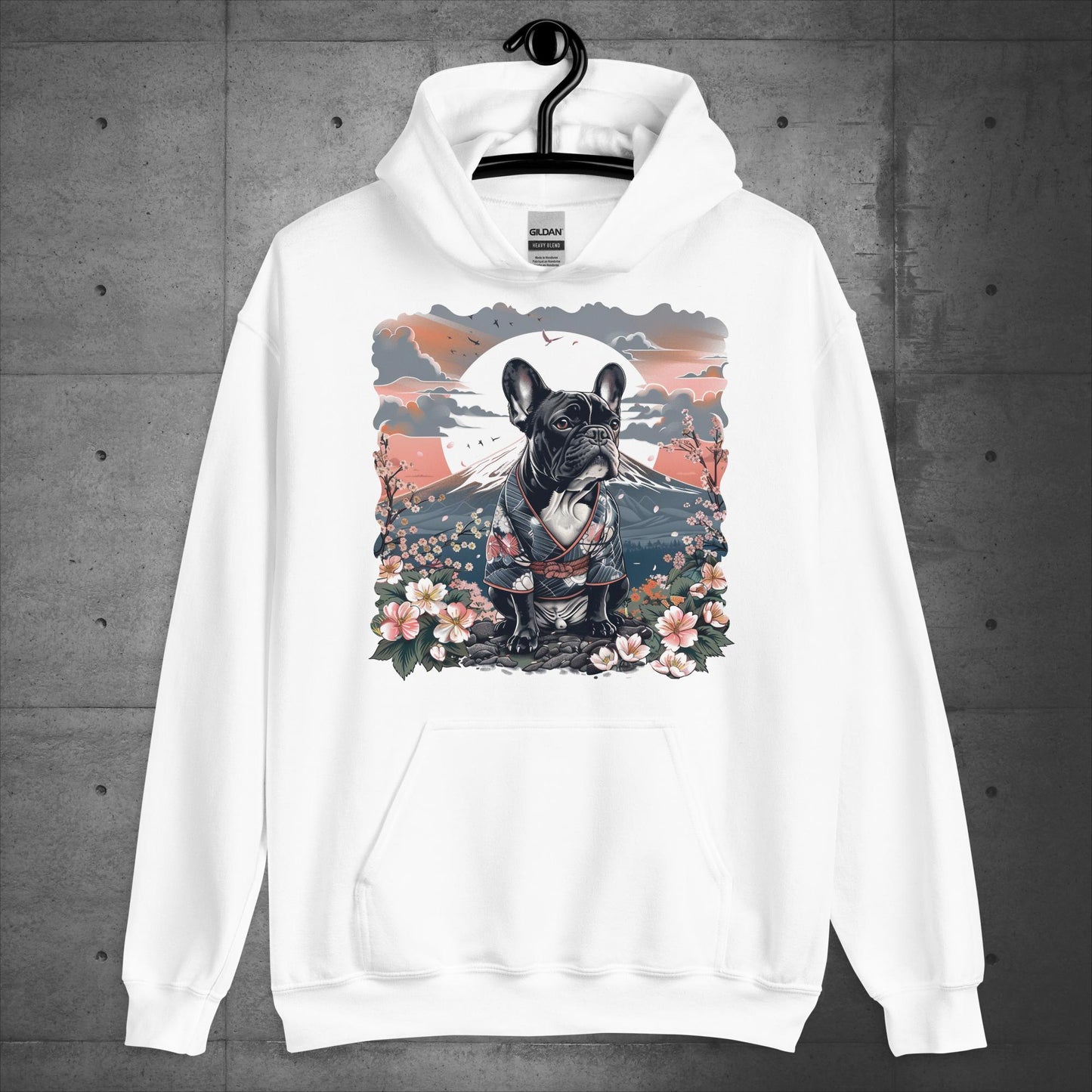 Kimono Frenchie Japan - Unisex Hoodie - Frenchie Emporium