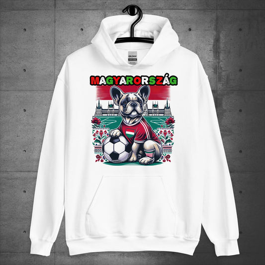 Frenchie Magyarország Football Fan - Unisex Hoodie - Frenchie Emporium