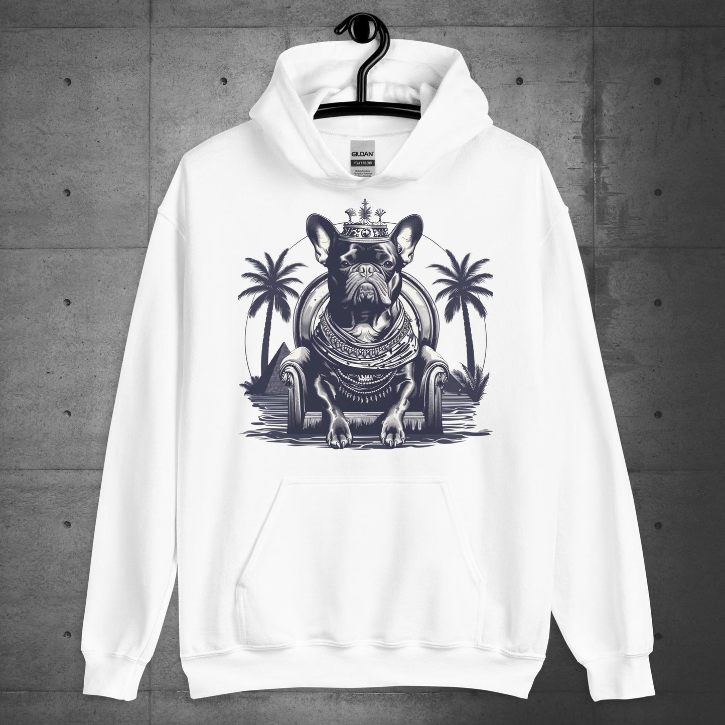 French Bulldog Cleopatra - Unisex Hoodie - Frenchie Emporium