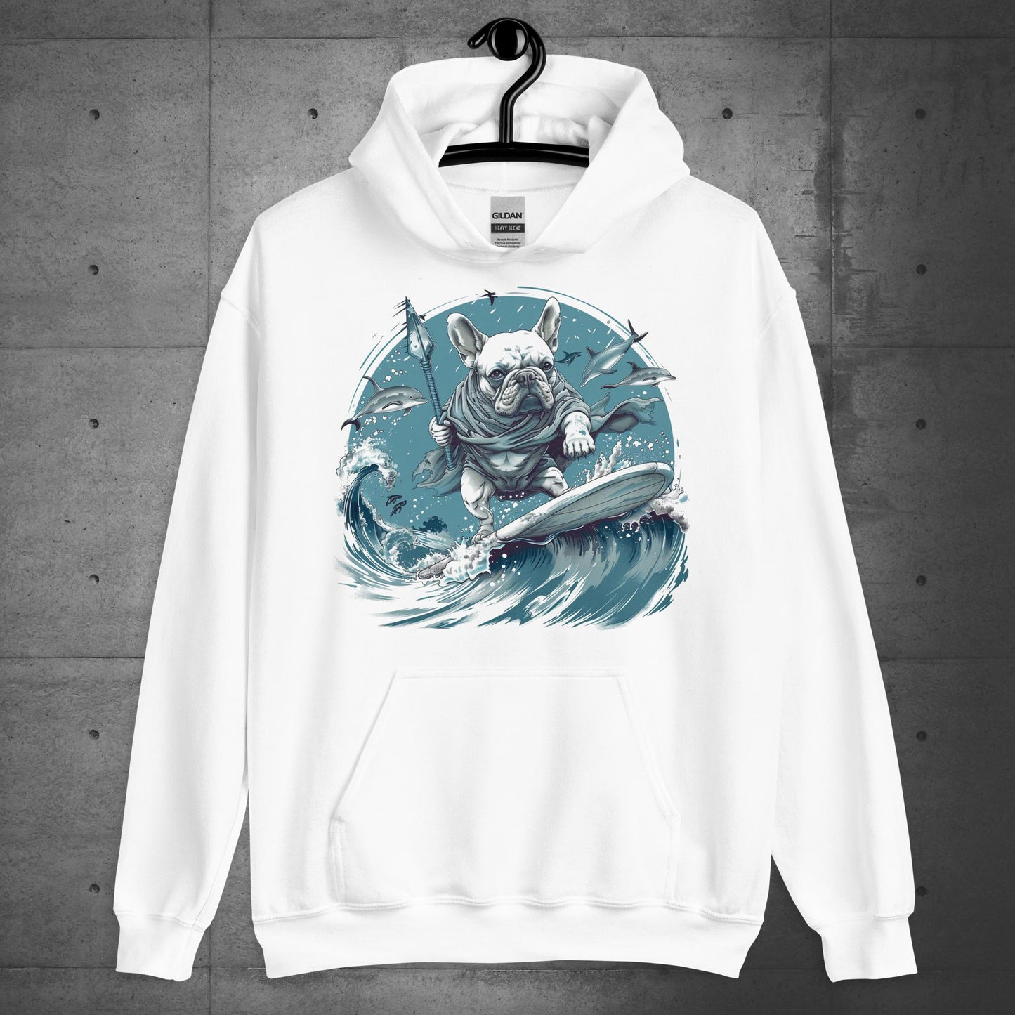 "Sea Sovereignty" Frenchie - Unisex Hoodie - Frenchie Emporium