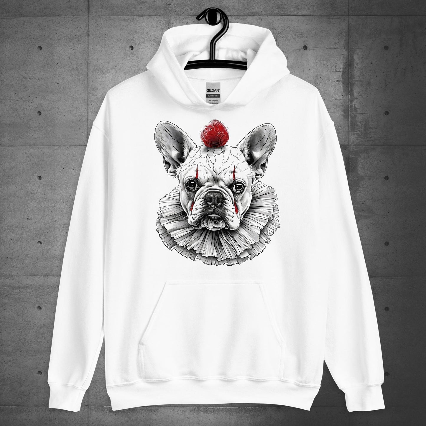 Frenchie IT the Clown - Unisex Hoodie - Frenchie Emporium