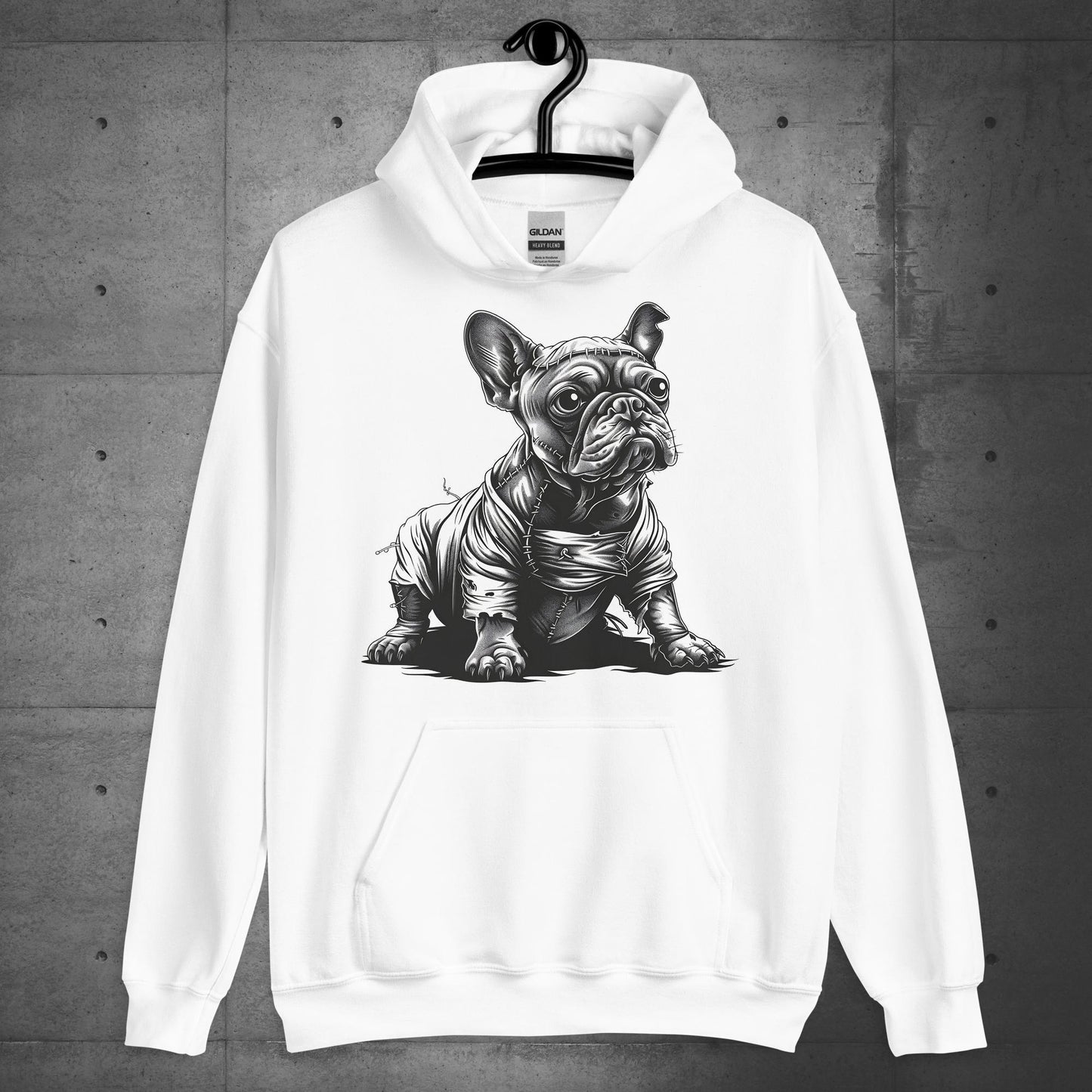 French Bulldog Frankenstein - Unisex Hoodie - Frenchie Emporium