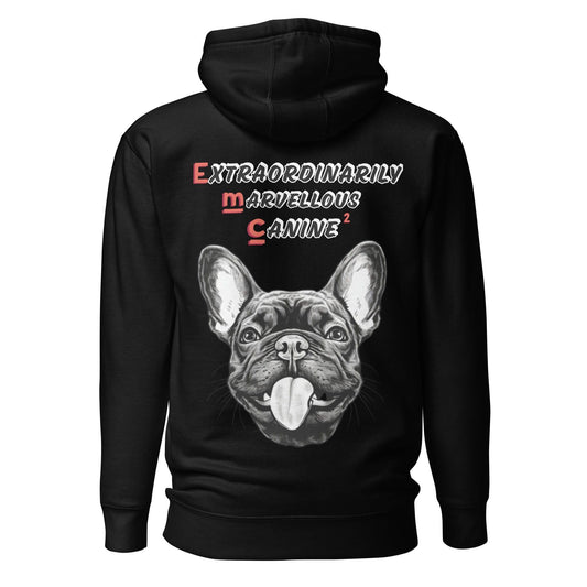 French Bulldog "Extraordinarily Marvellous Canine²" Unisex Hoodie - Frenchie Emporium