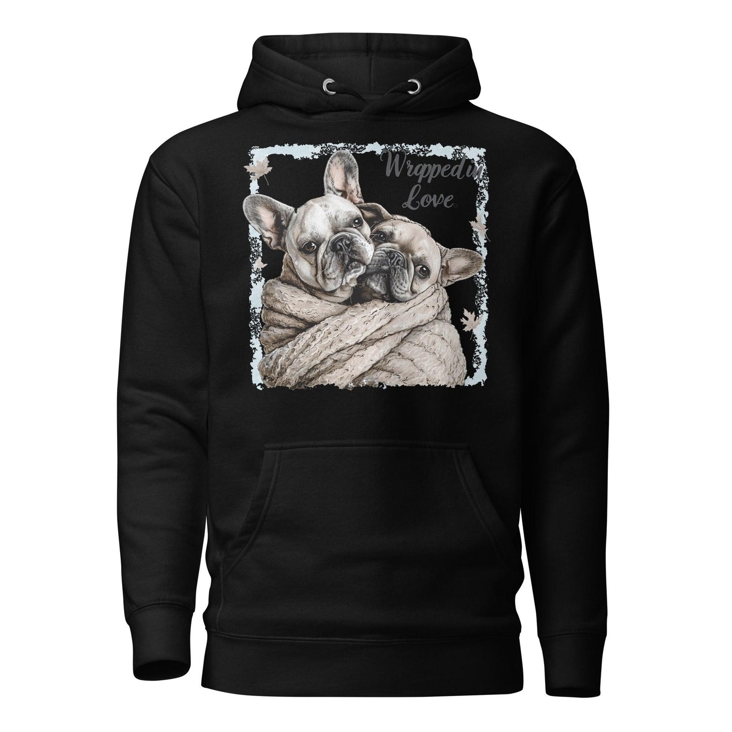 Wrapped in Love" Unisex Hoodie - Frenchie Emporium