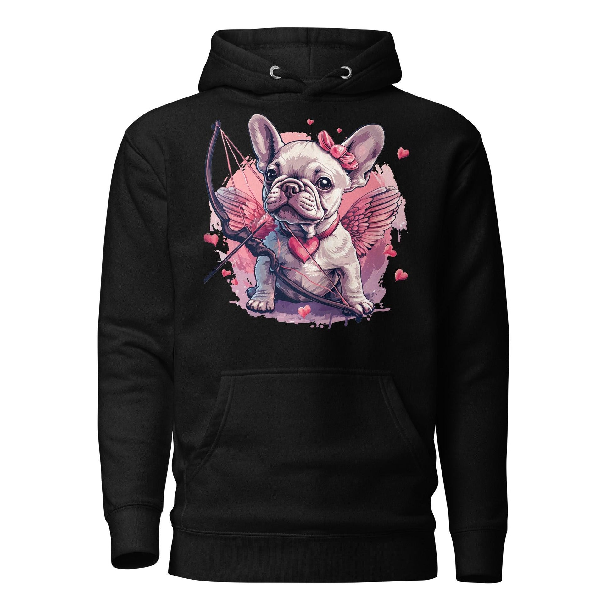"Cupid's Companion" Unisex Hoodie - Frenchie Emporium