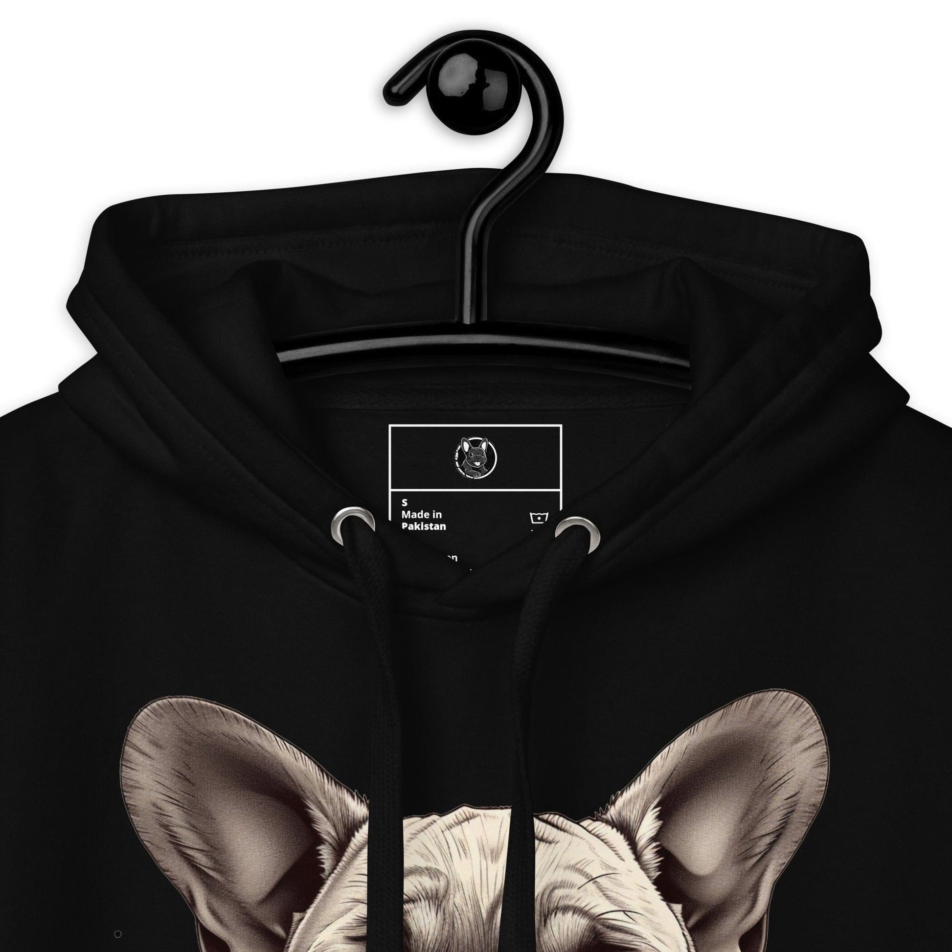 "Rosy Gaze Frenchie" - Unisex Hoodie - Frenchie Emporium