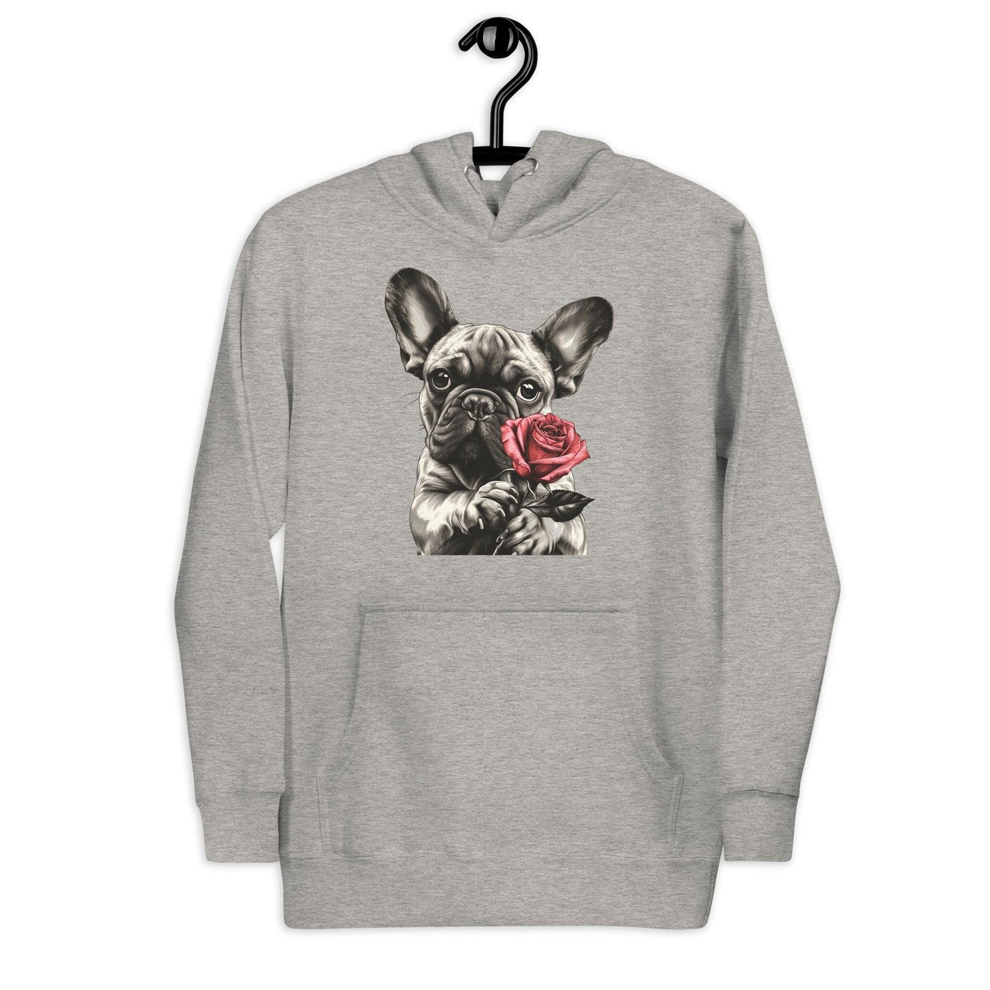 "Rose Embrace" Unisex Hoodie - Frenchie Emporium