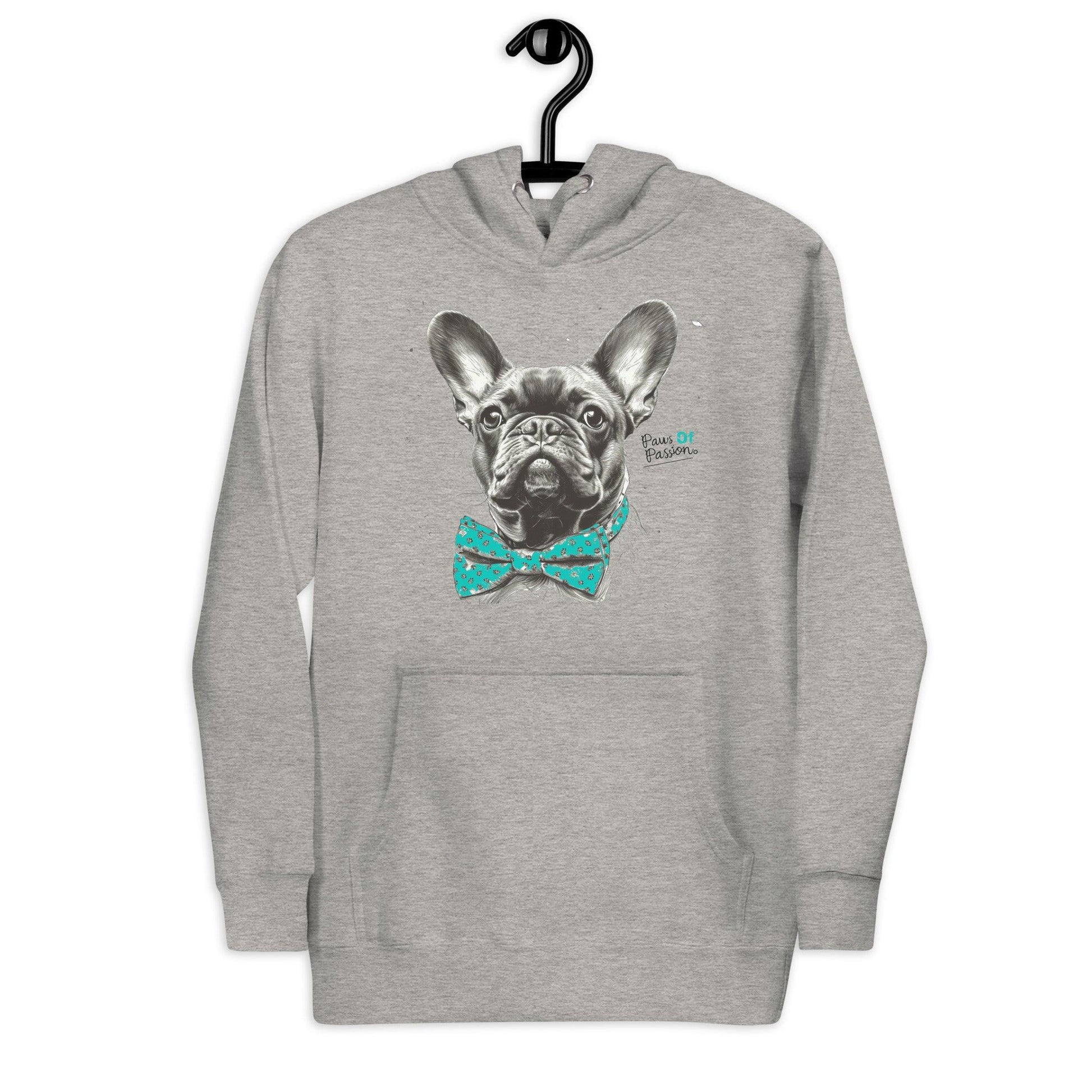 "Paws of Passion" Unisex Hoodie - Frenchie Emporium