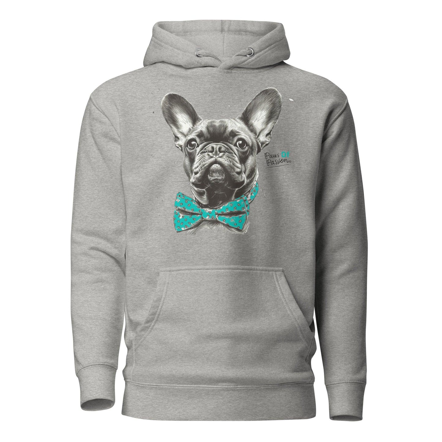 "Paws of Passion" Unisex Hoodie - Frenchie Emporium