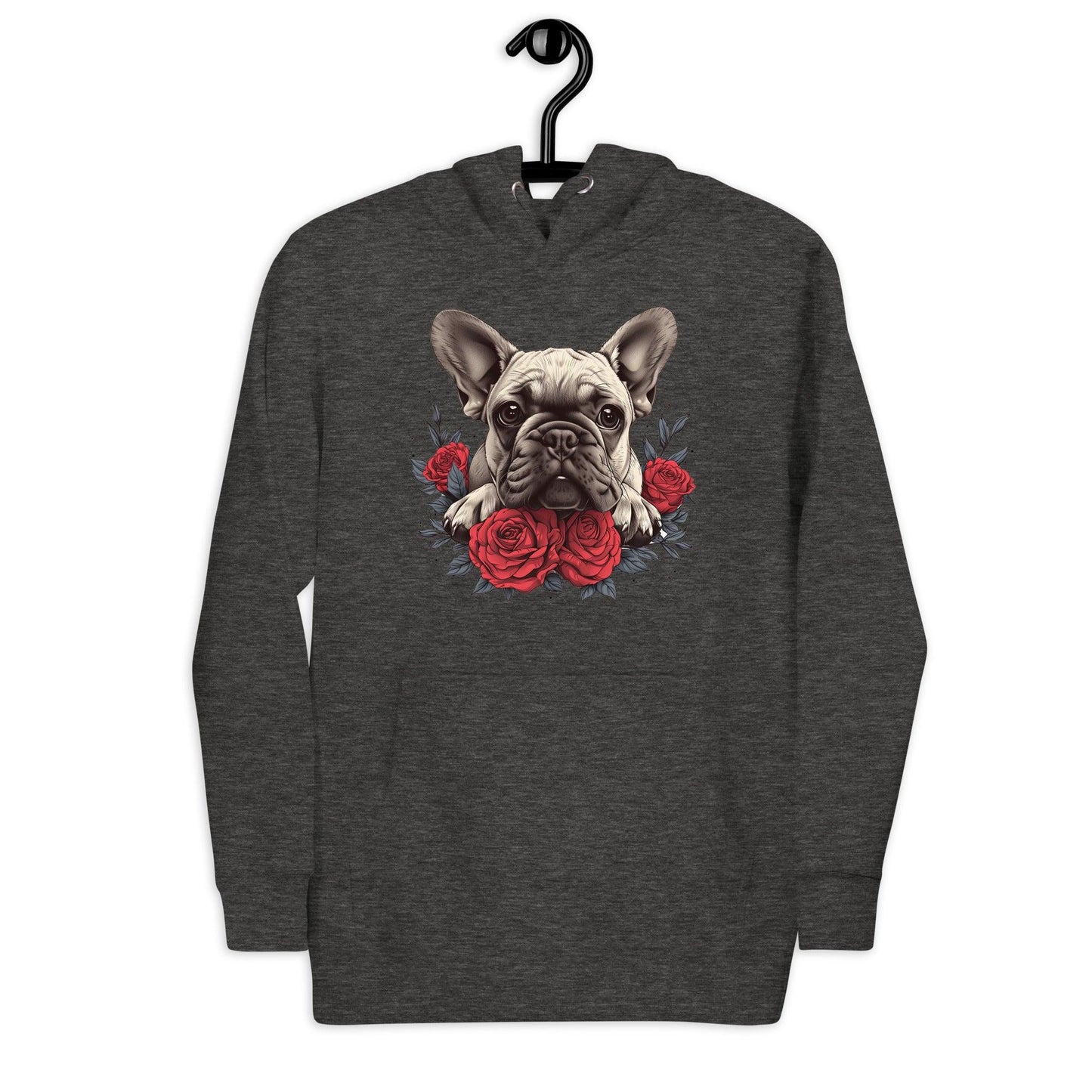 "Rosy Gaze Frenchie" - Unisex Hoodie - Frenchie Emporium
