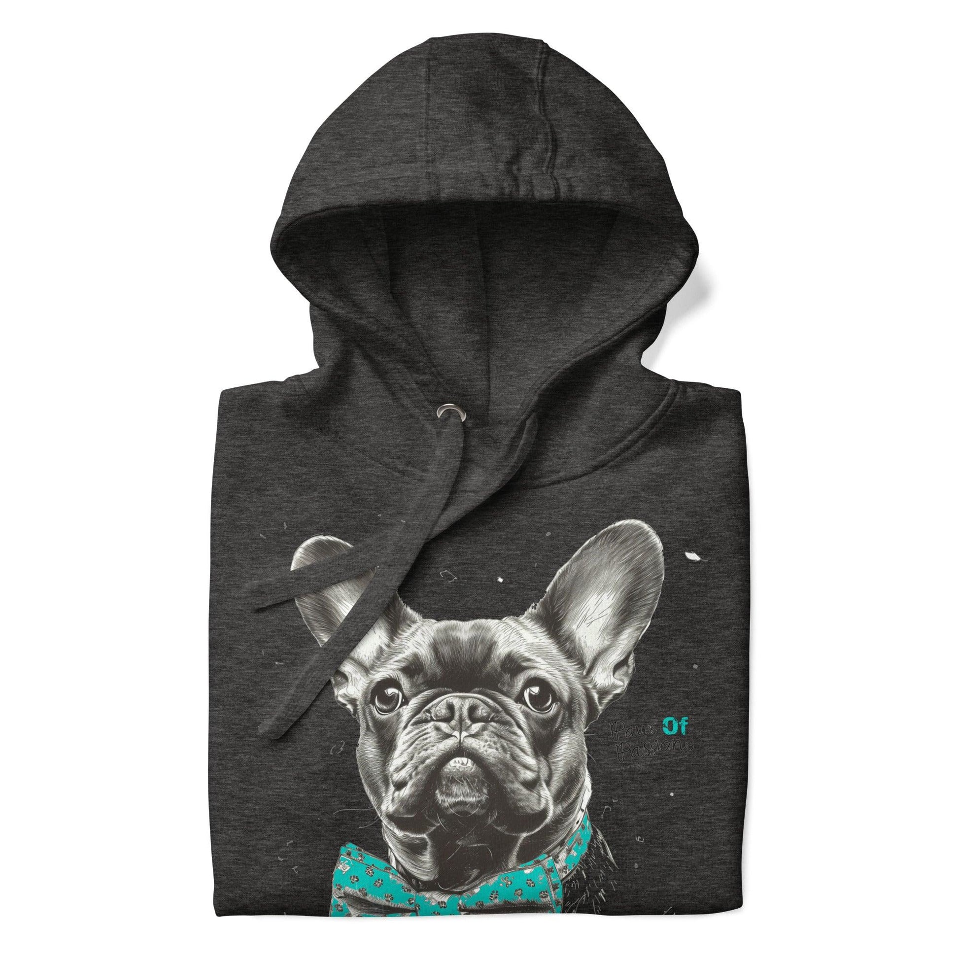 "Paws of Passion" Unisex Hoodie - Frenchie Emporium