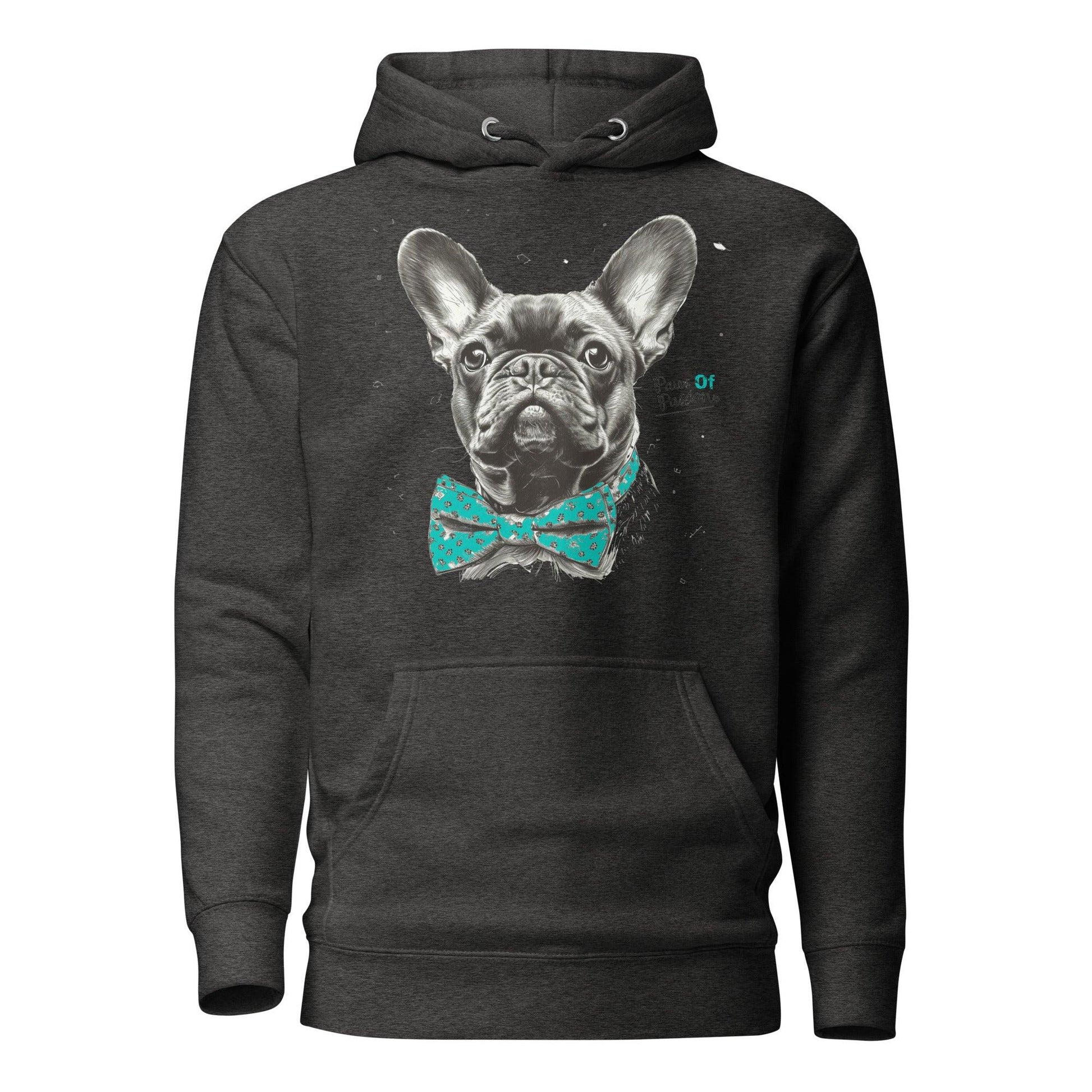 "Paws of Passion" Unisex Hoodie - Frenchie Emporium
