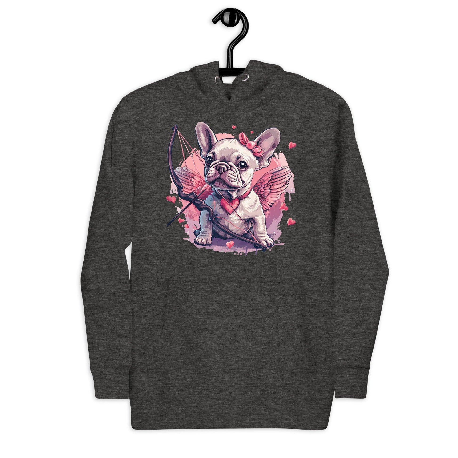 "Cupid's Companion" Unisex Hoodie - Frenchie Emporium